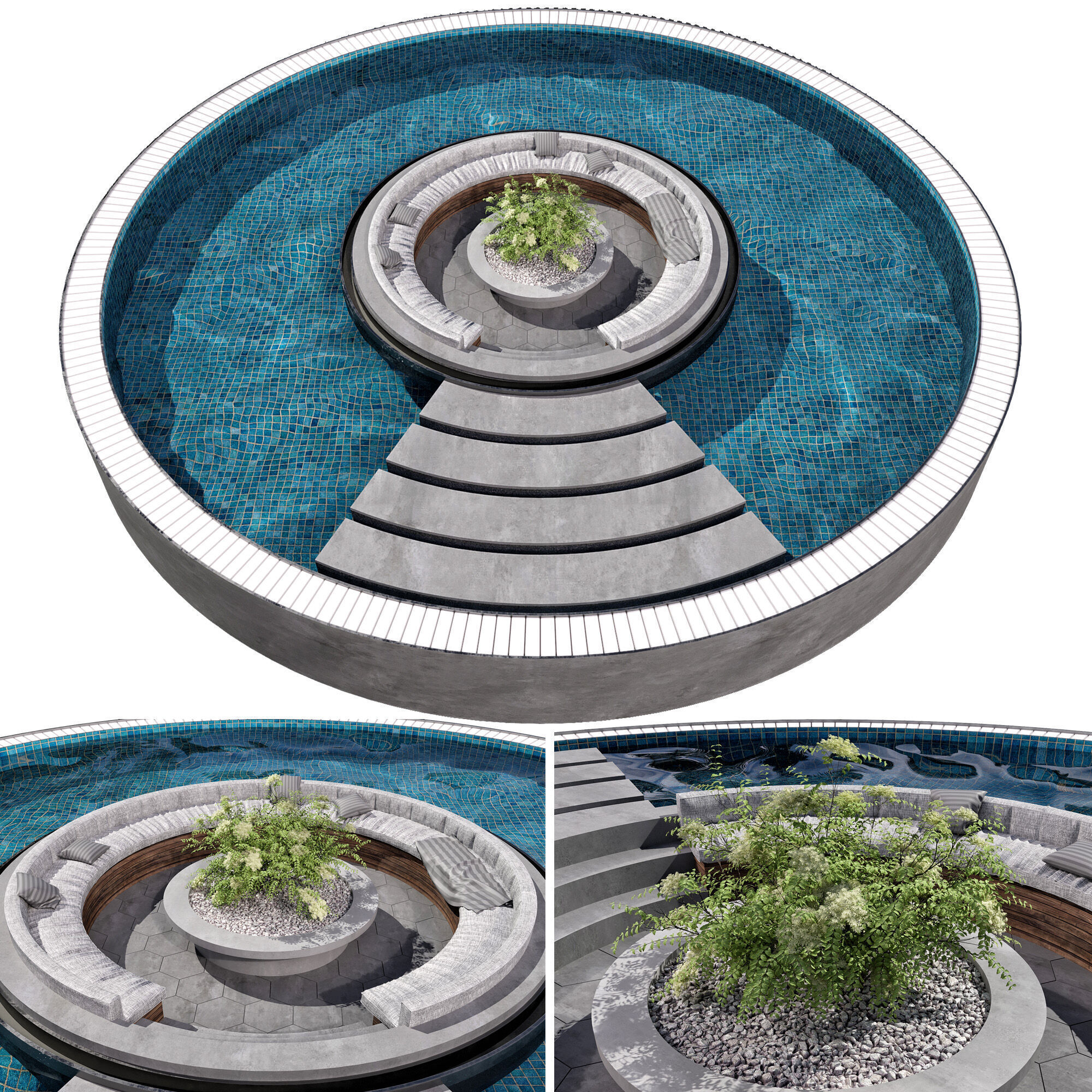 SWIMMING POOL NO79 A 3D model_1