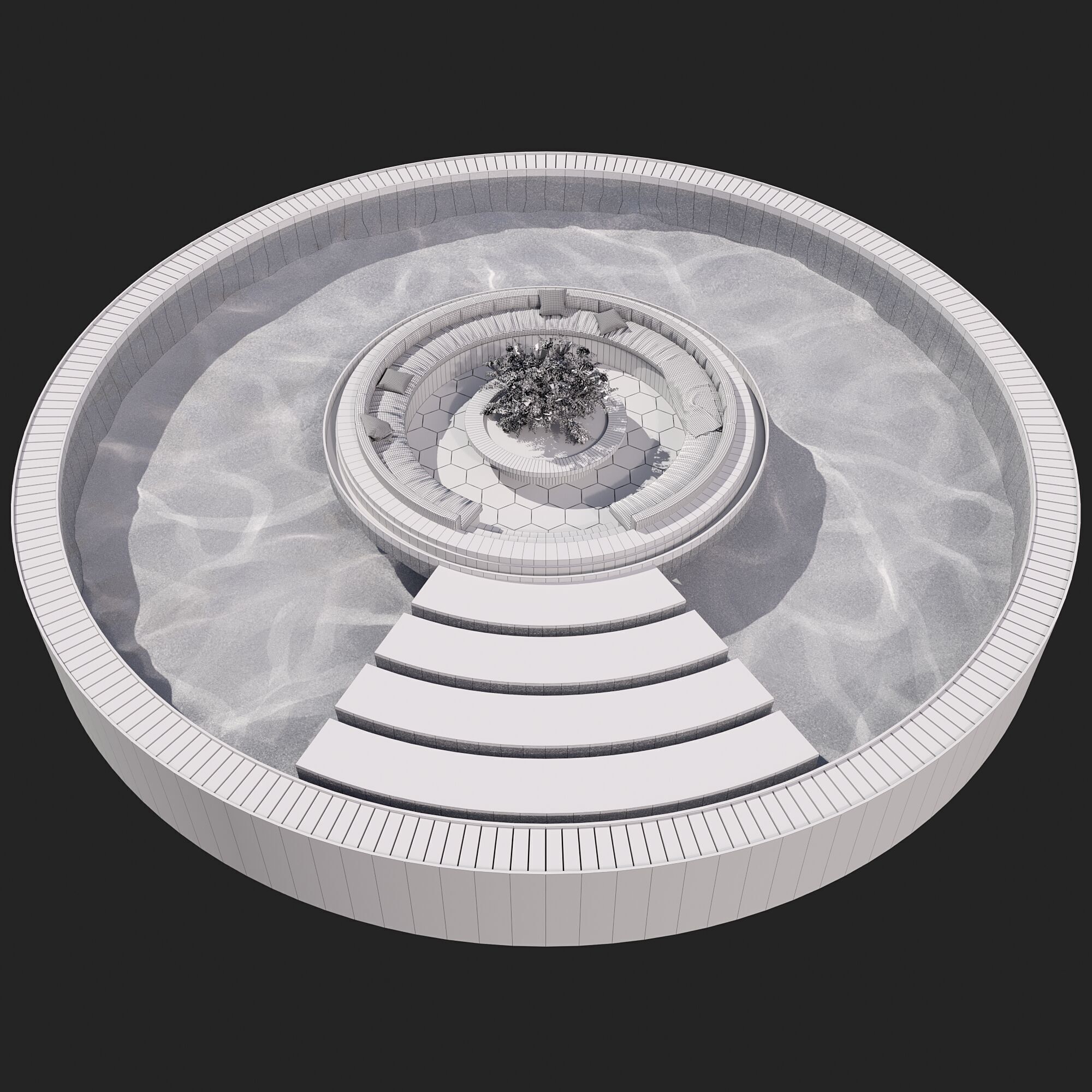 SWIMMING POOL NO79 A 3D model_6