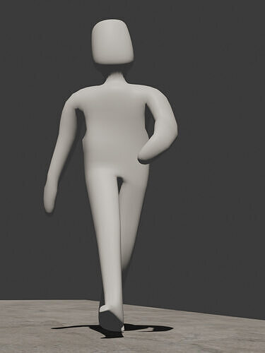 Only 2 Dollars for a Full Character Drop Stylized and Animated Low-poly 3D model