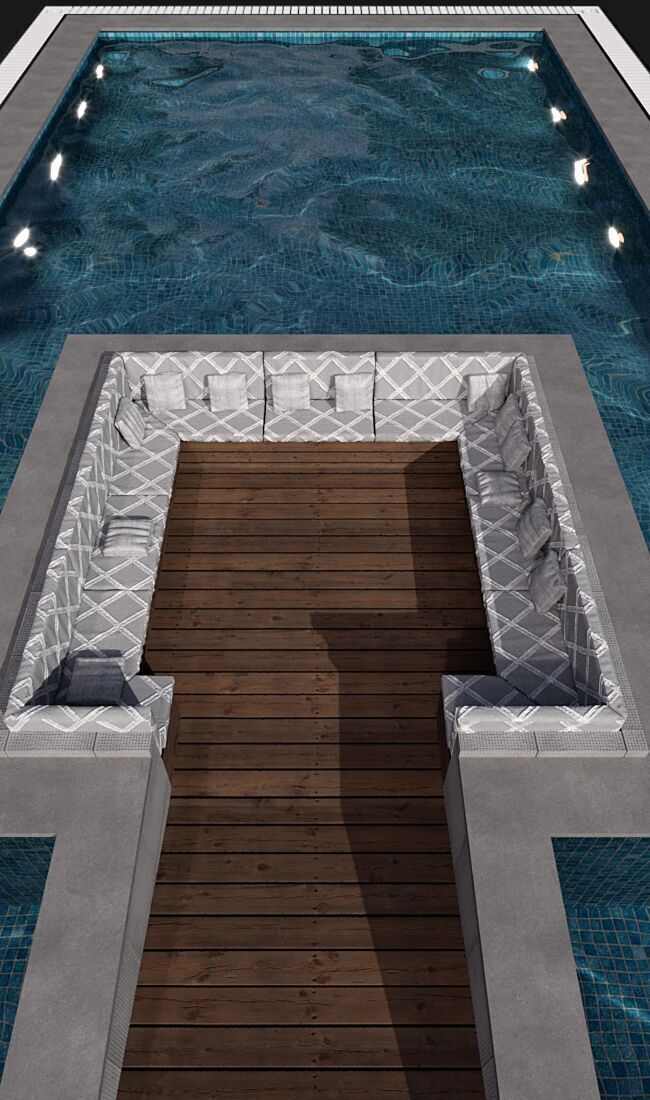 SWIMMING POOL NO78 A 3D model_3