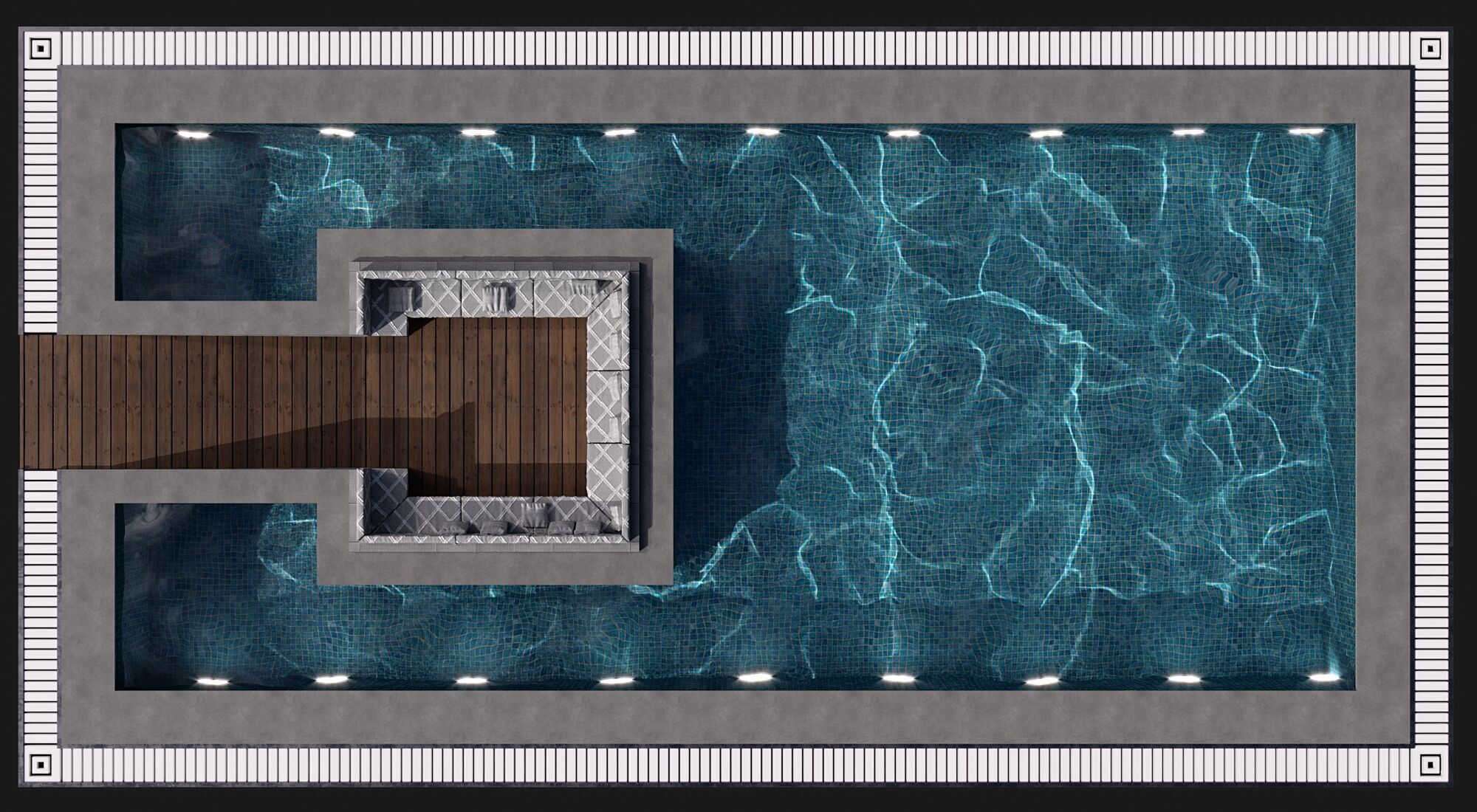 SWIMMING POOL NO78 A 3D model_7