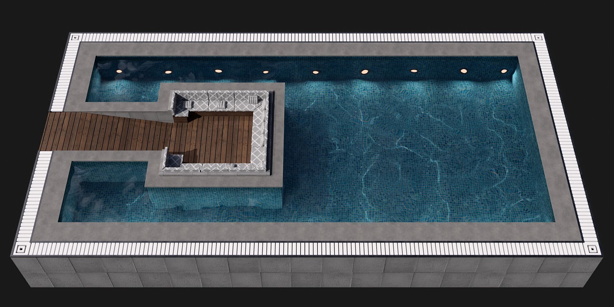 SWIMMING POOL NO78 A 3D model_2