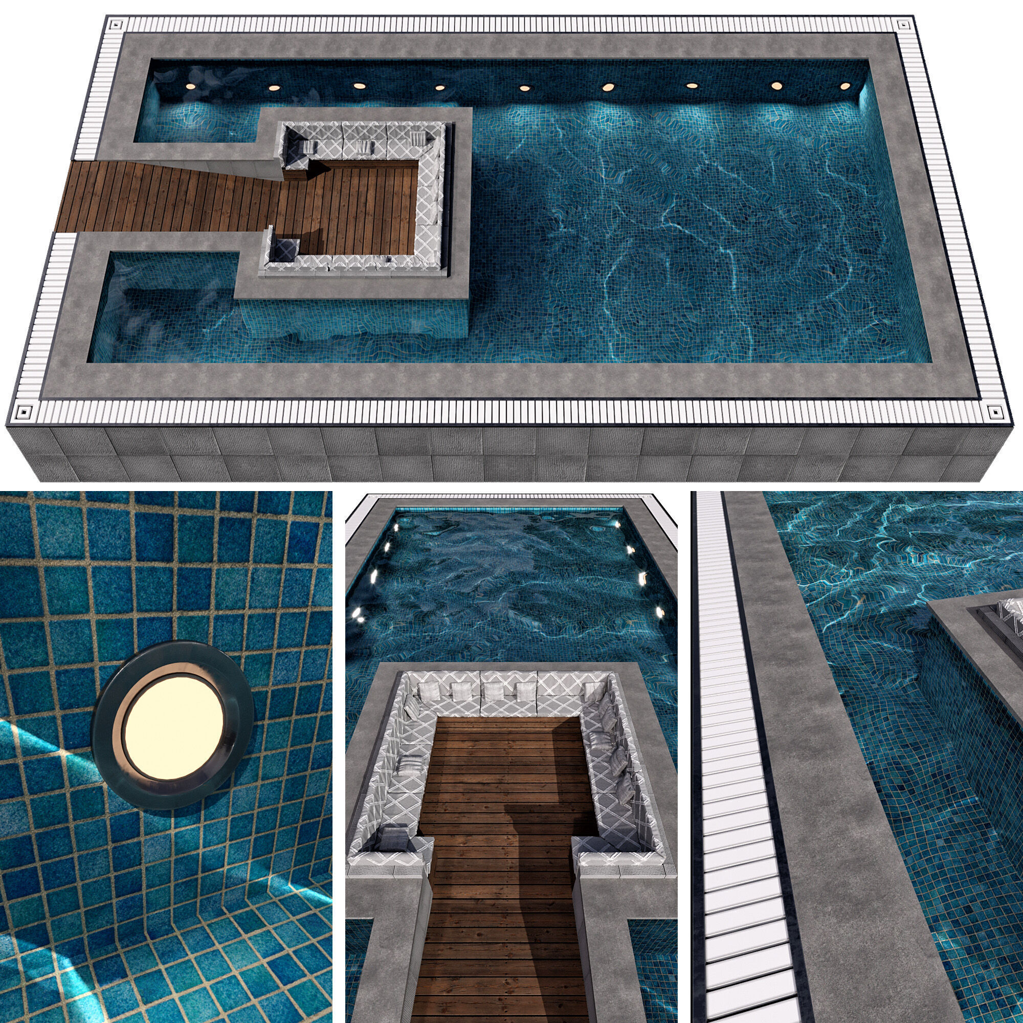 SWIMMING POOL NO78 A 3D model_8