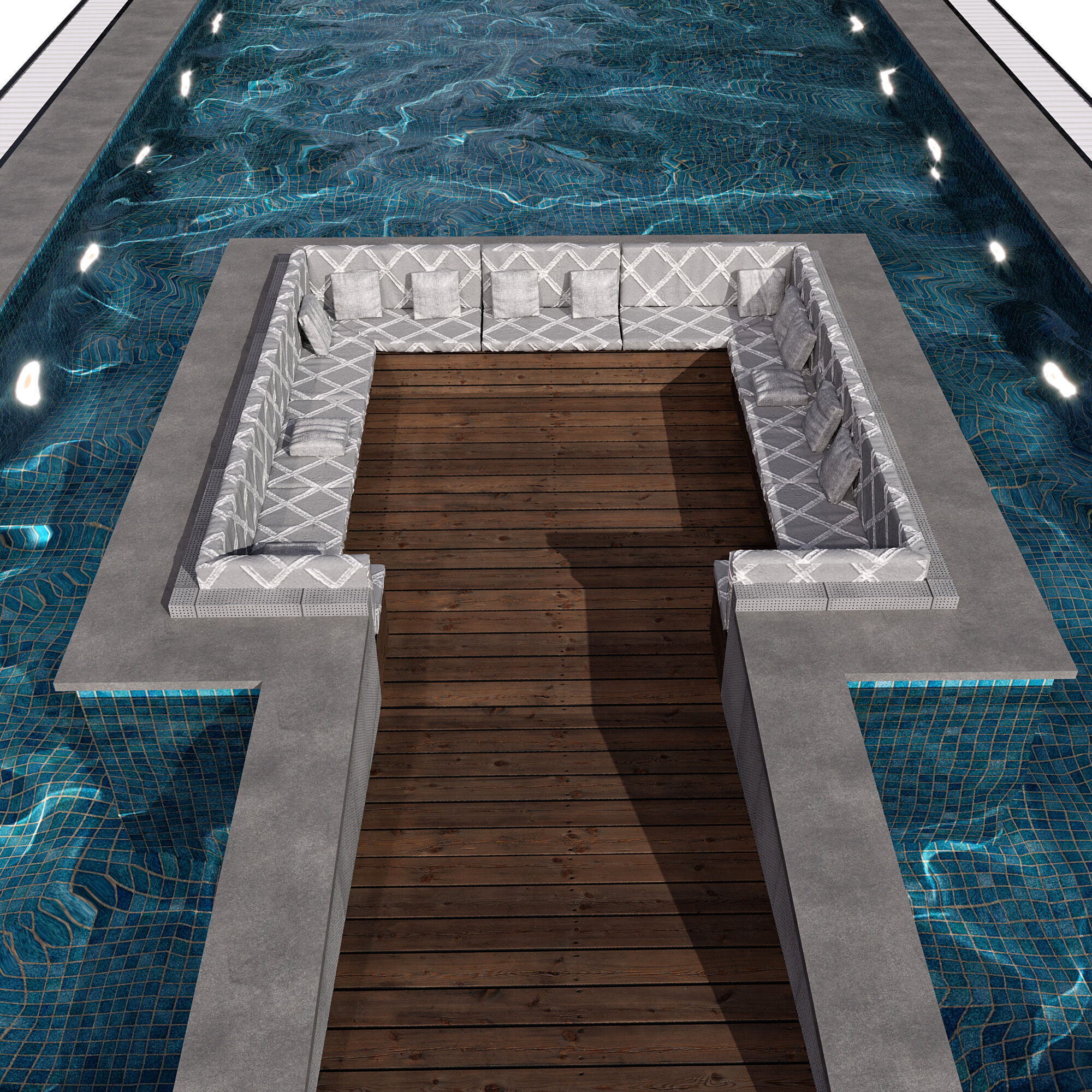 SWIMMING POOL NO78 A 3D model_9