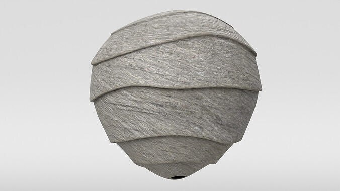 Hornets Nest Low-poly 3D model