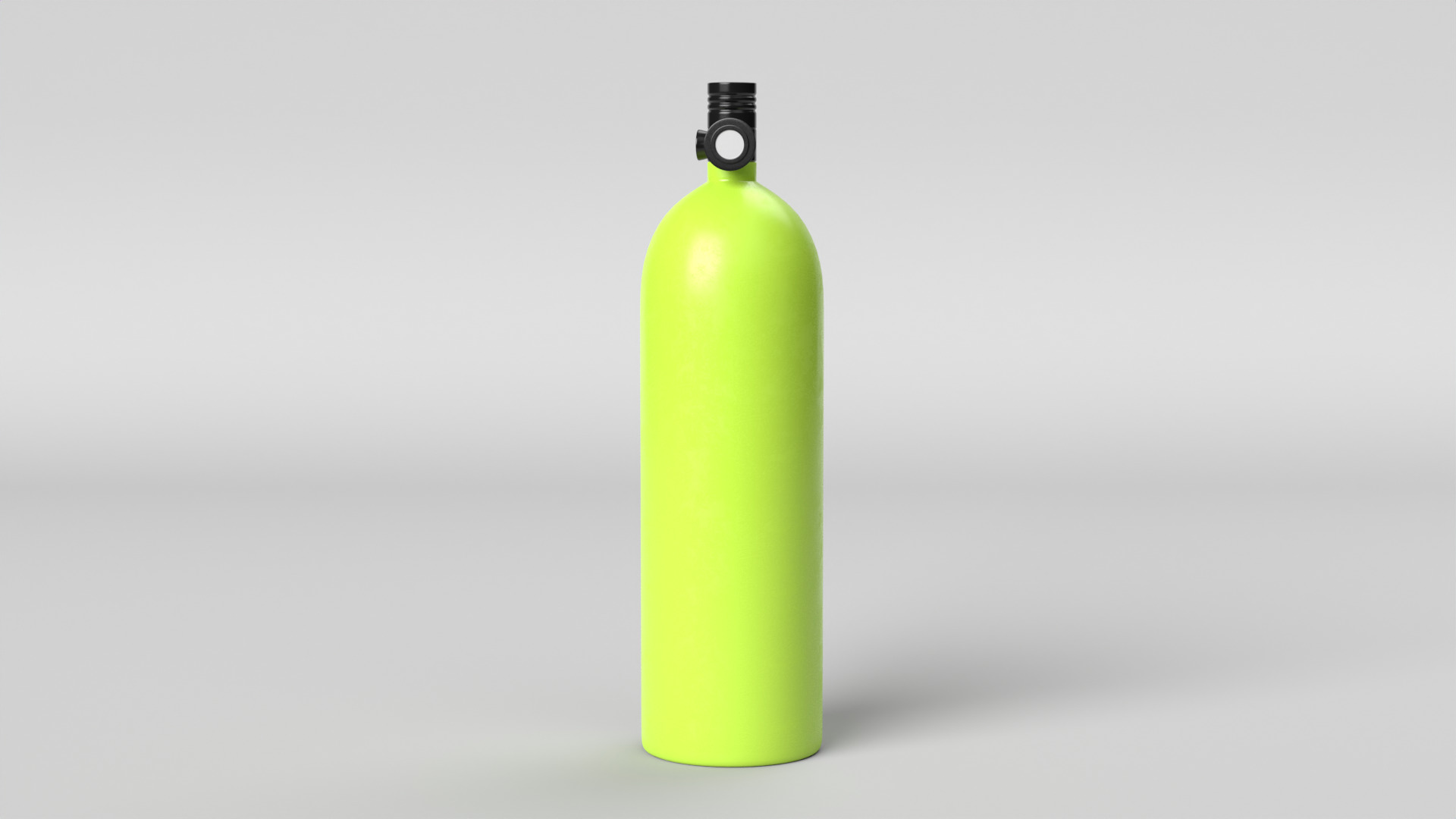 Scuba Tank Low-poly 3D model_8