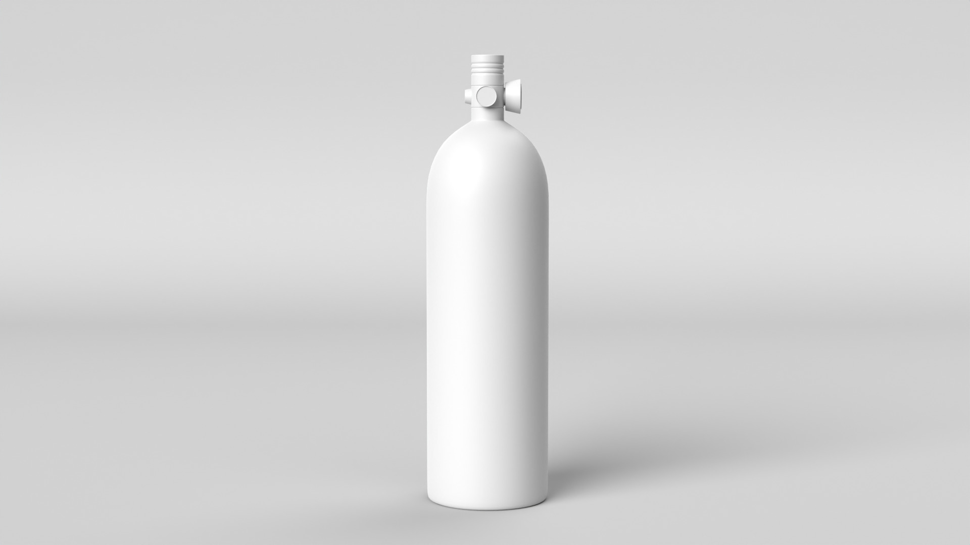 Scuba Tank Low-poly 3D model_11