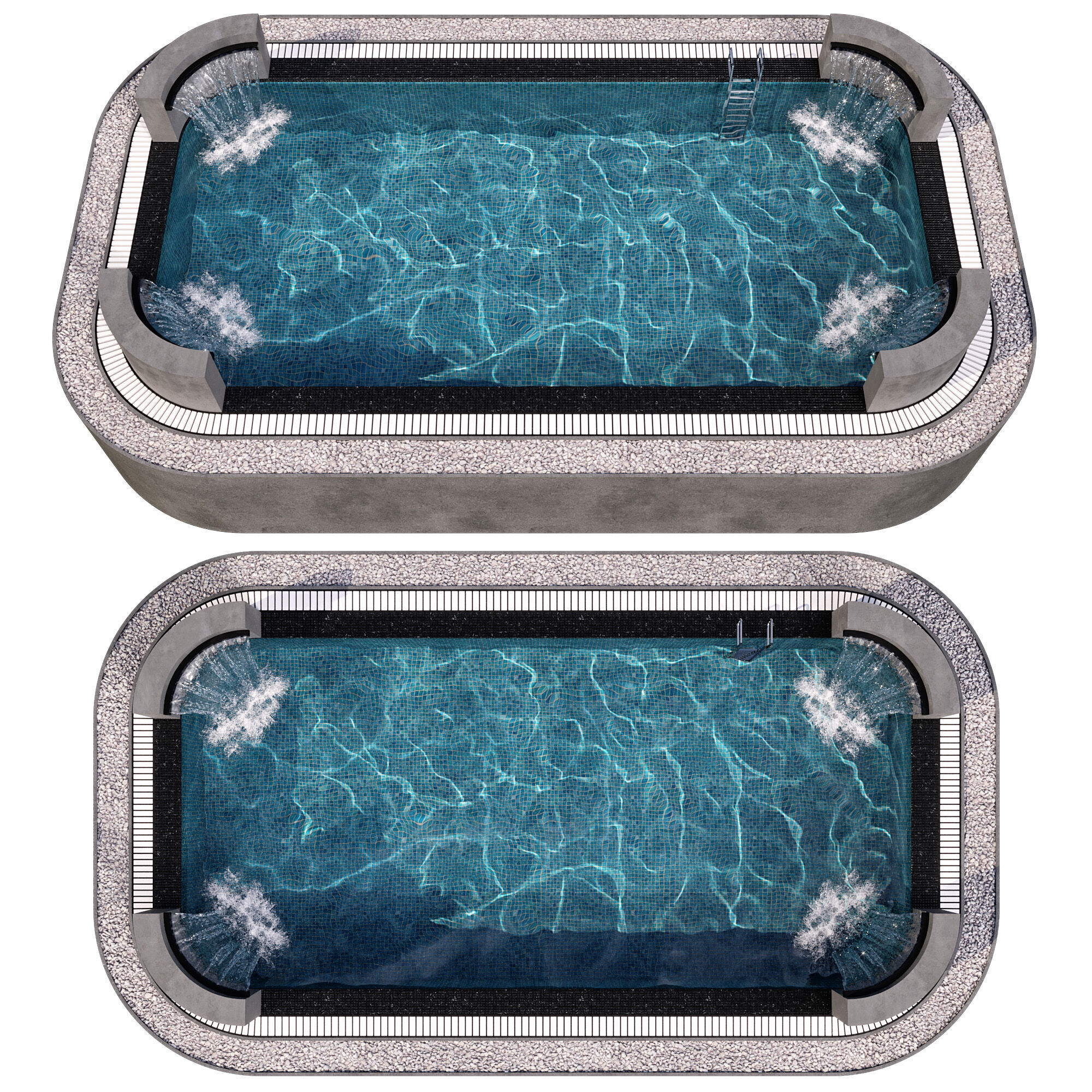 SWIMMING POOL NO74 A 3D model_6