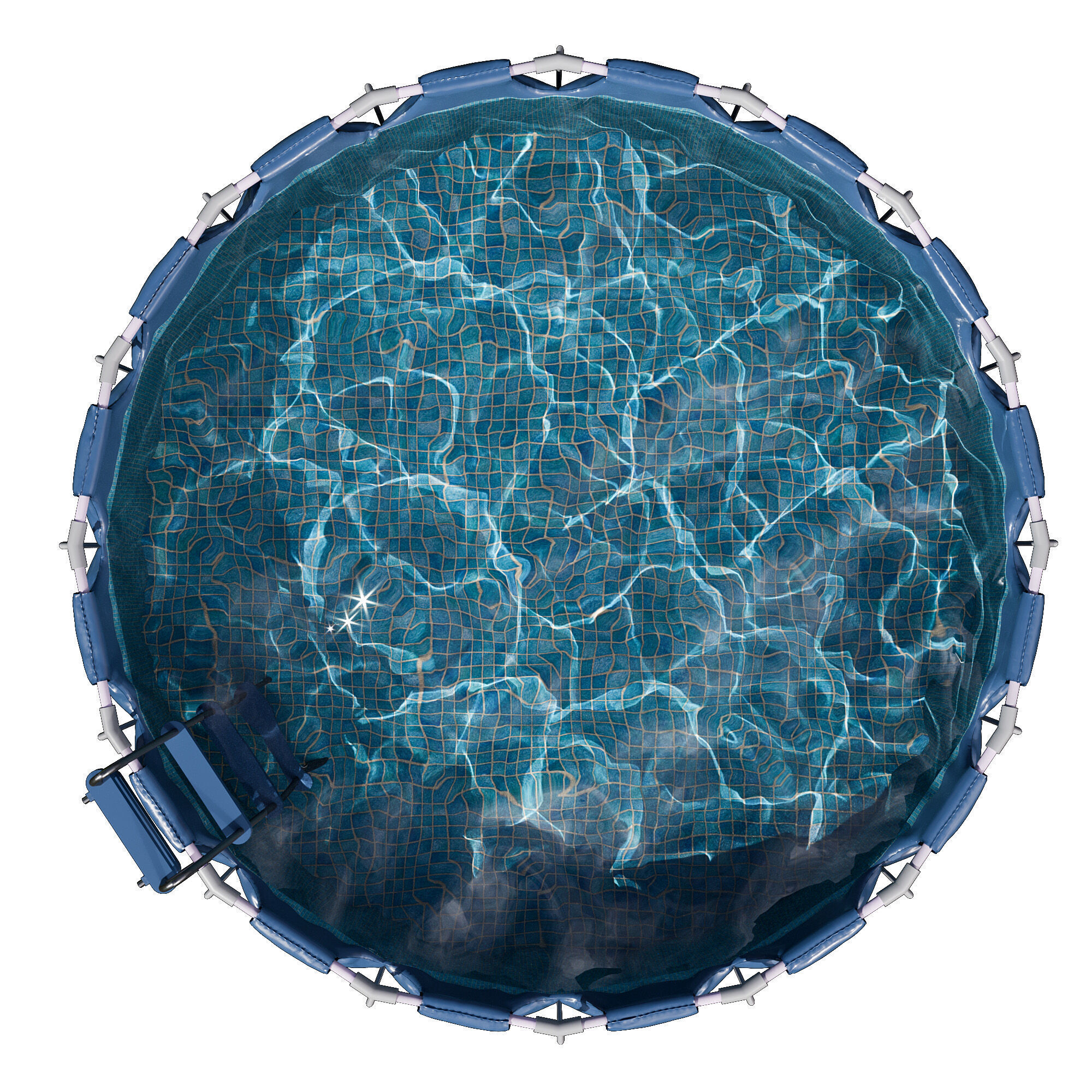 FRAME POOL NO80 A 3D model_9