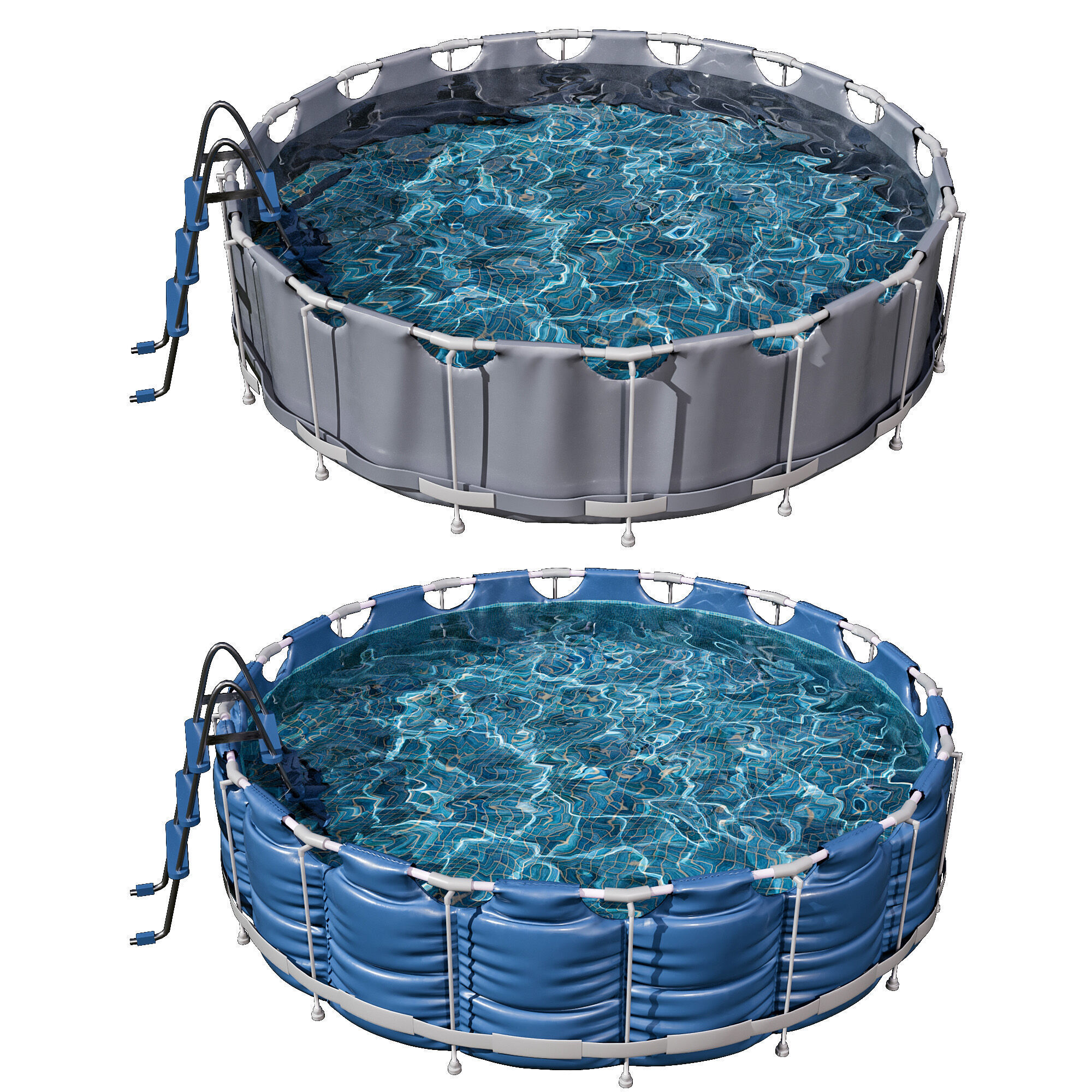 FRAME POOL NO80 A 3D model_1