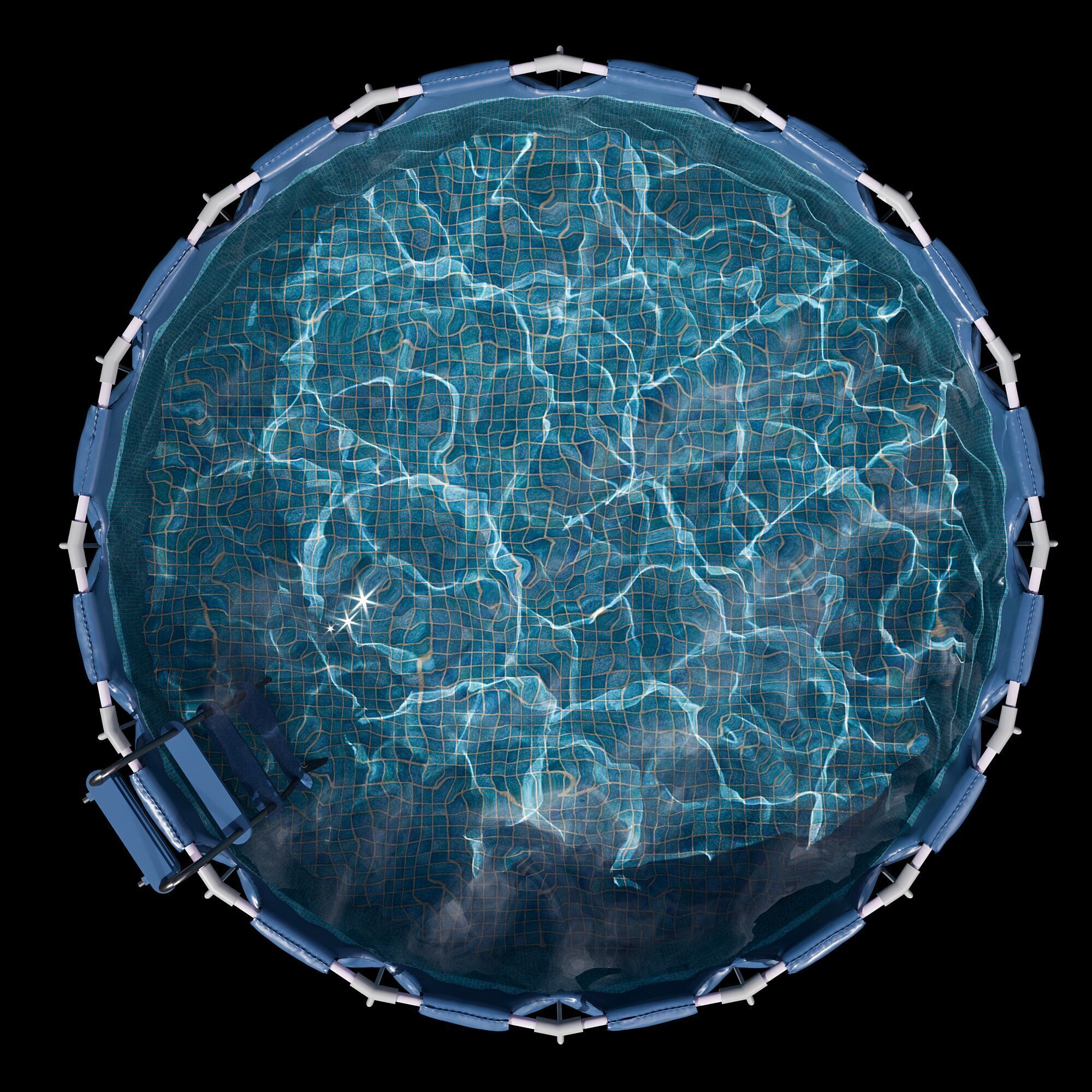 FRAME POOL NO80 A 3D model_3