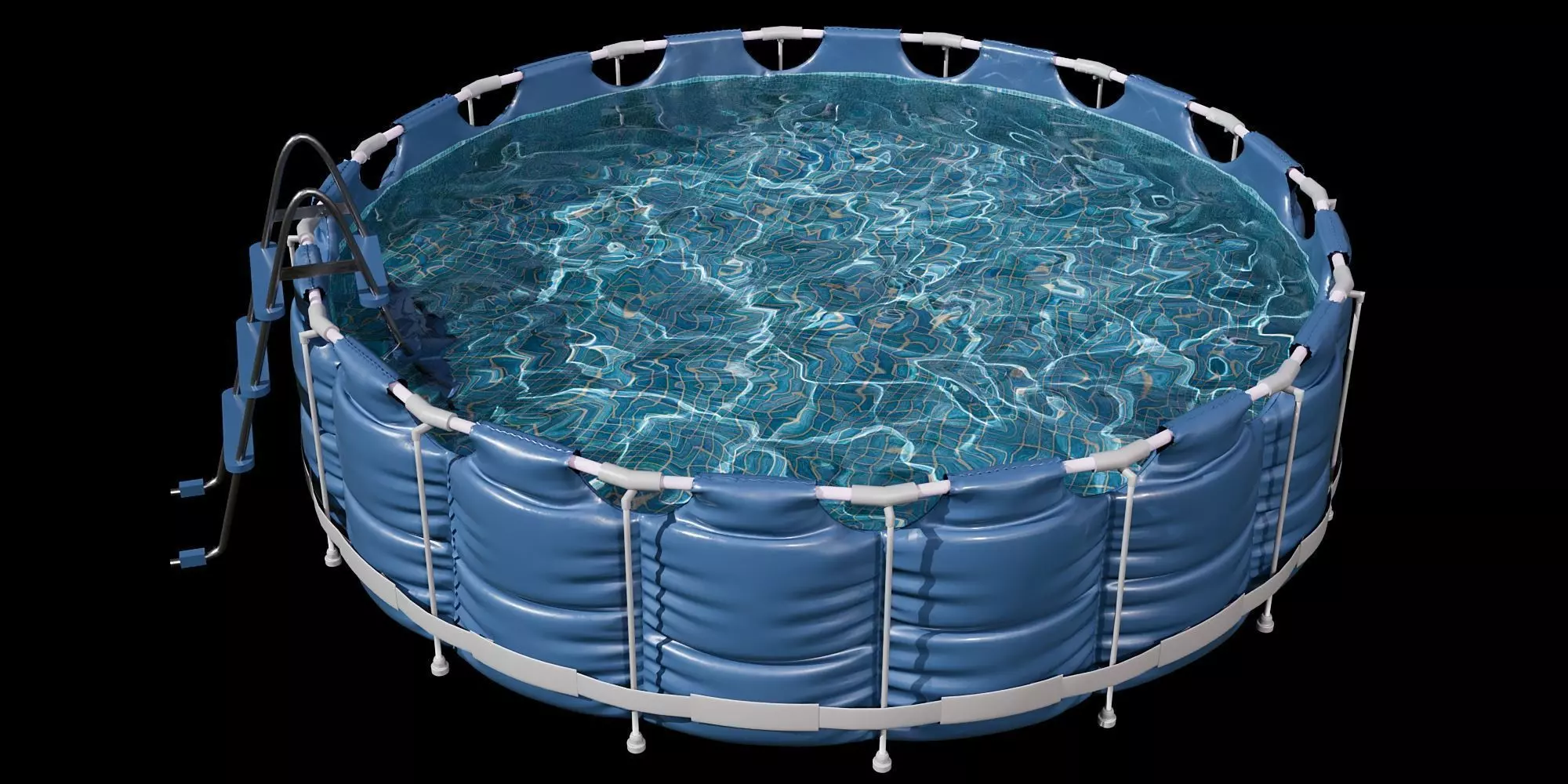 FRAME POOL NO80 A 3D model_0