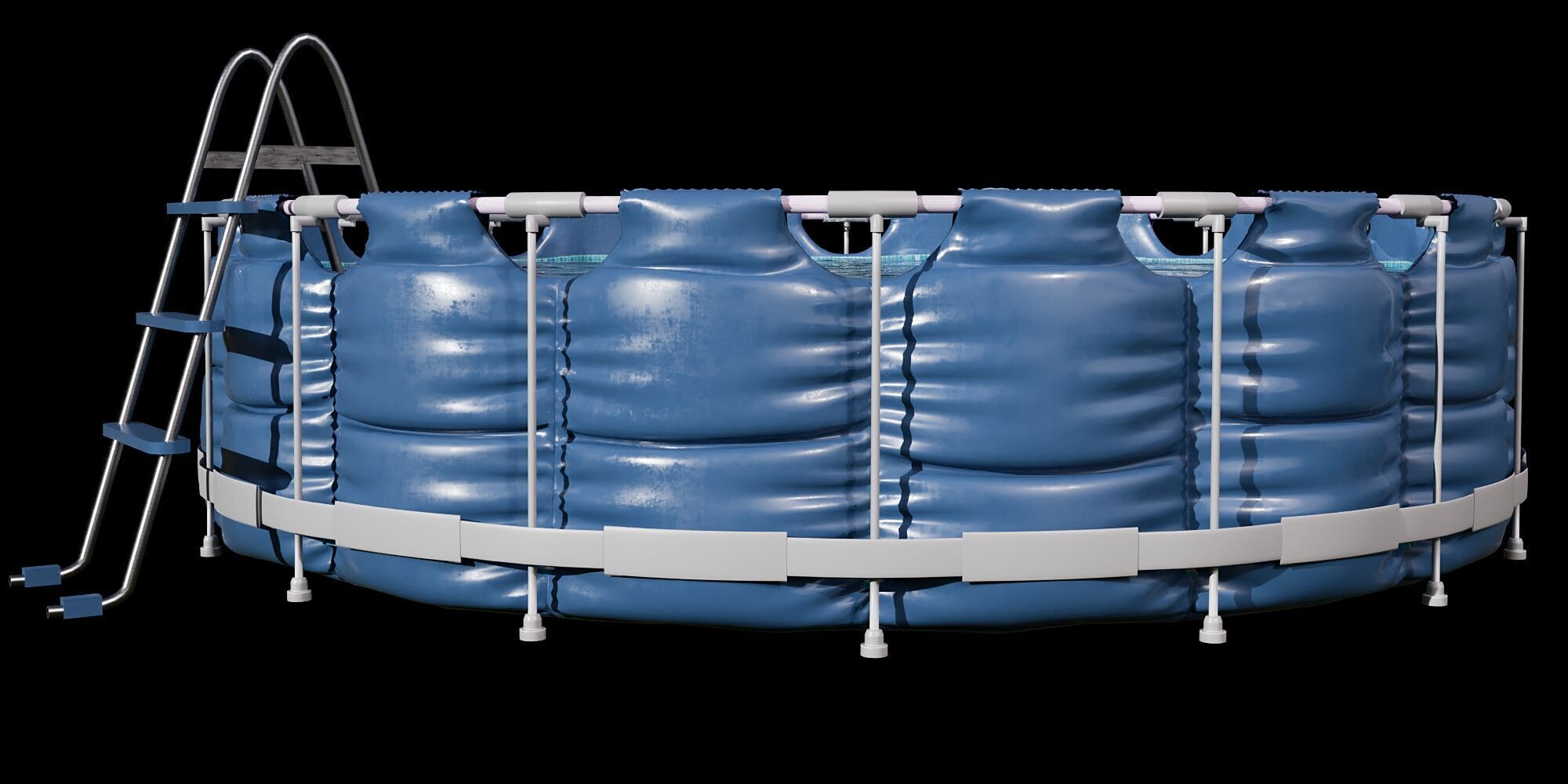 FRAME POOL NO80 A 3D model_7