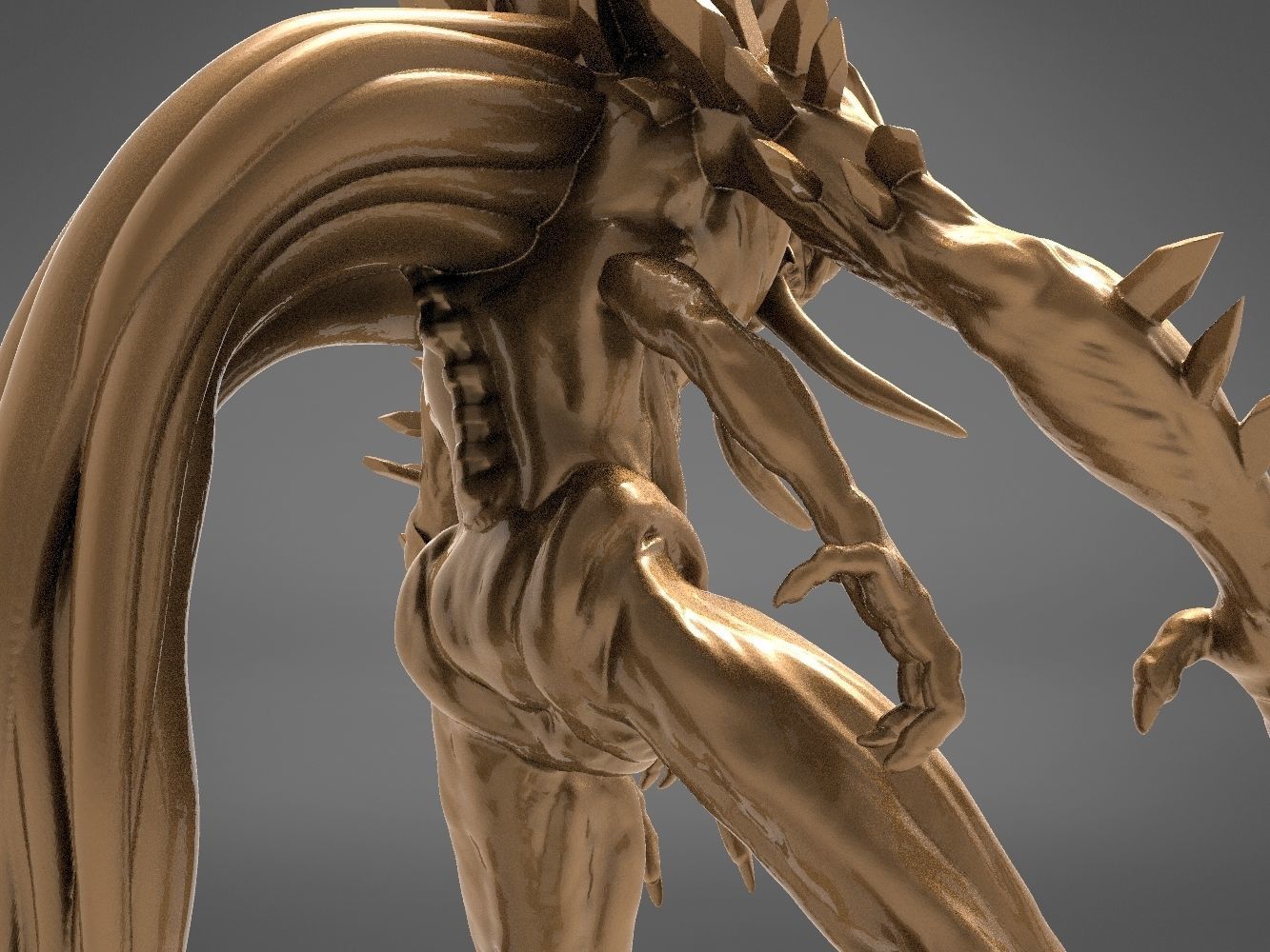 The Ancient One Demon 3D model_17