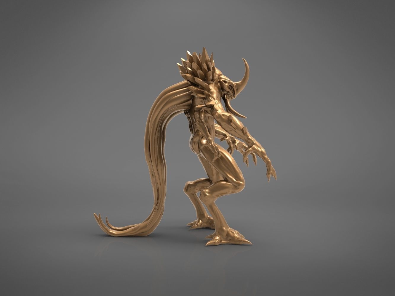 The Ancient One Demon 3D model_10