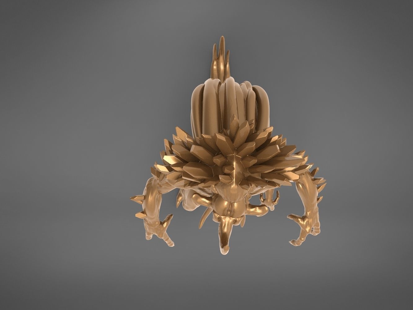 The Ancient One Demon 3D model_12