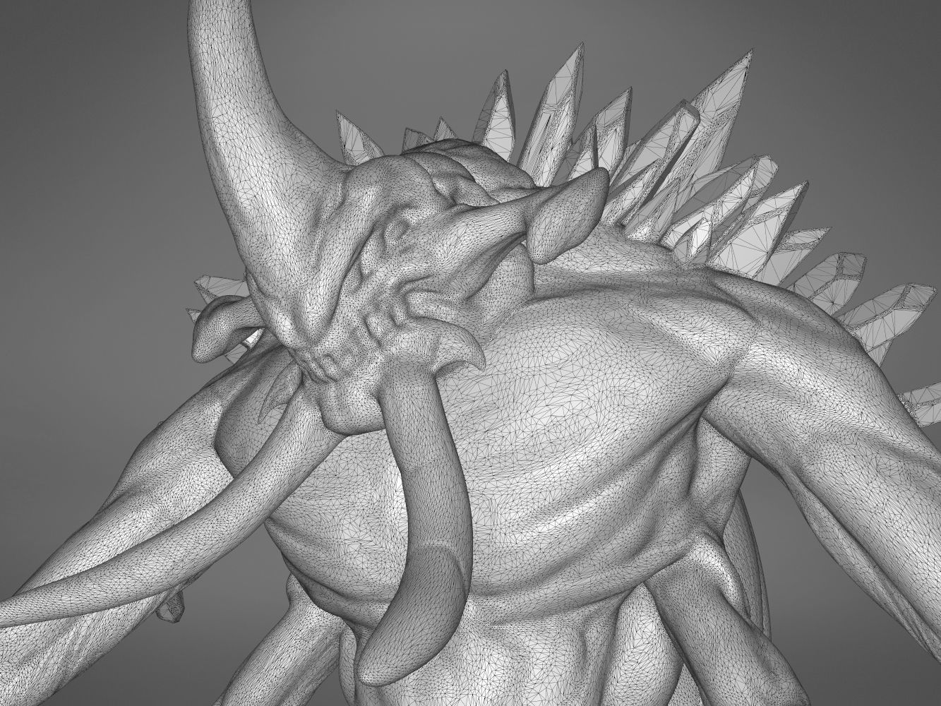 The Ancient One Demon 3D model_23
