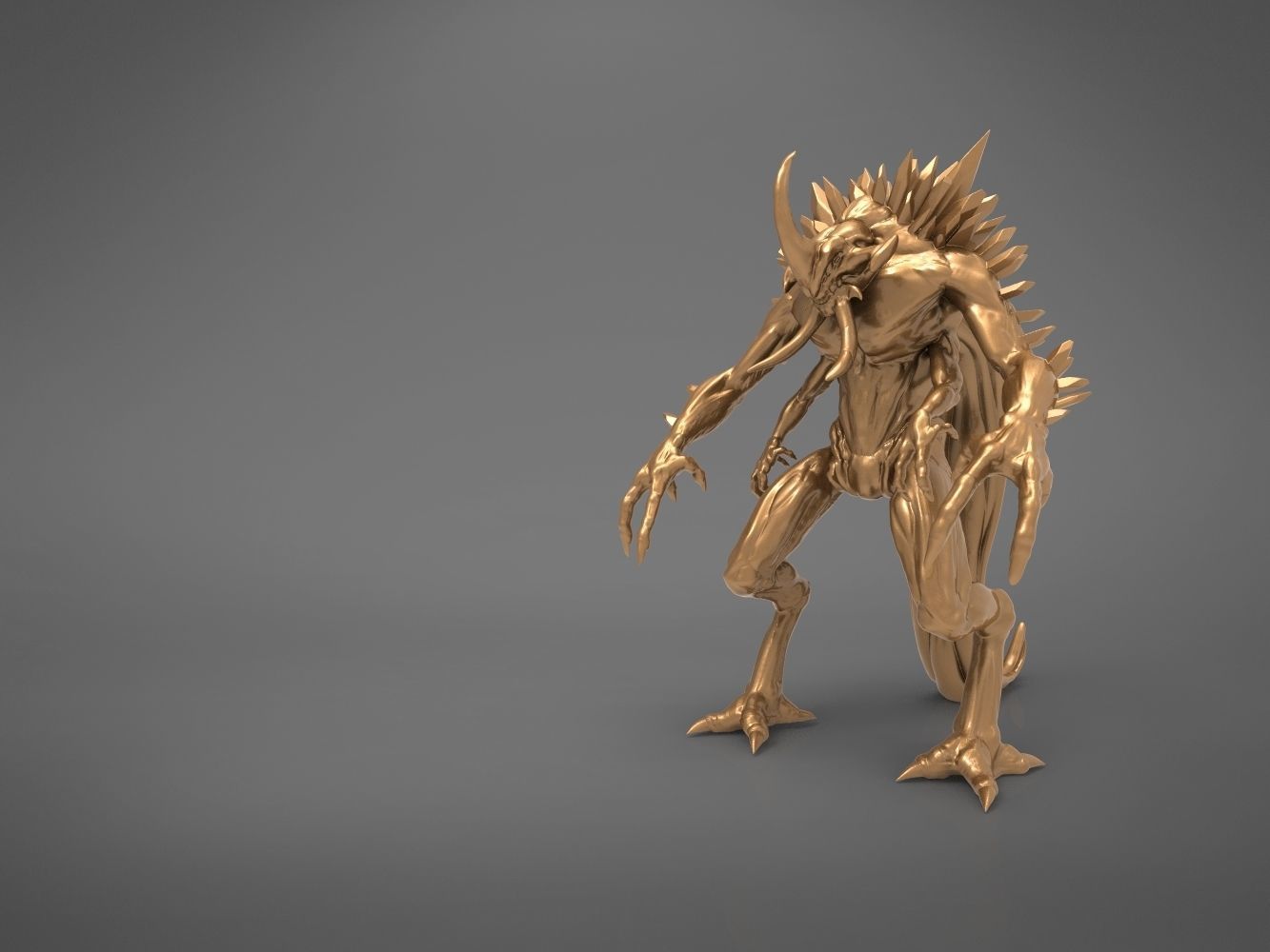 The Ancient One Demon 3D model_6