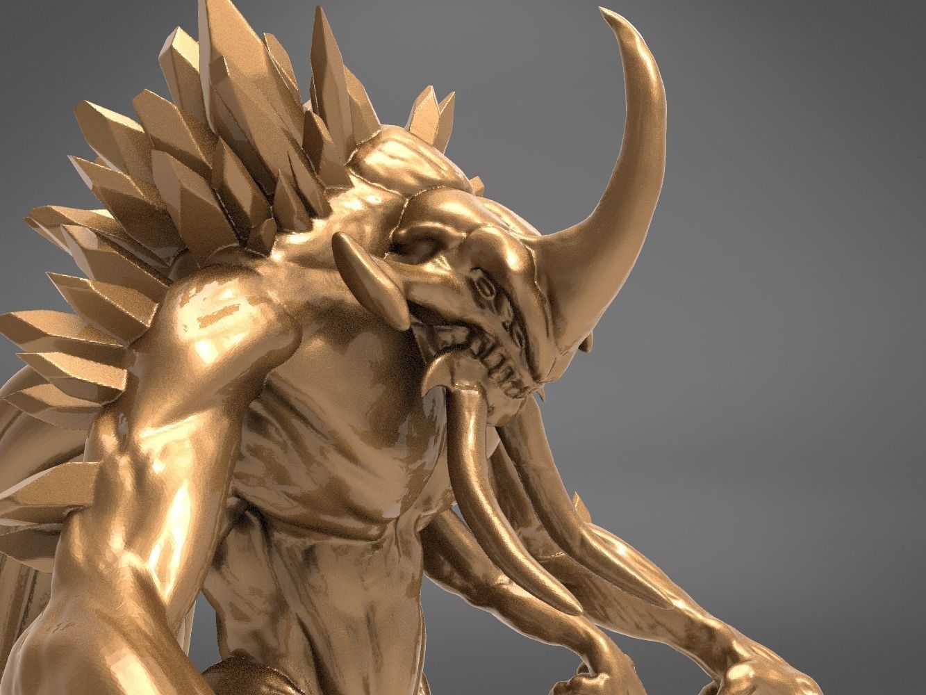 The Ancient One Demon 3D model_16