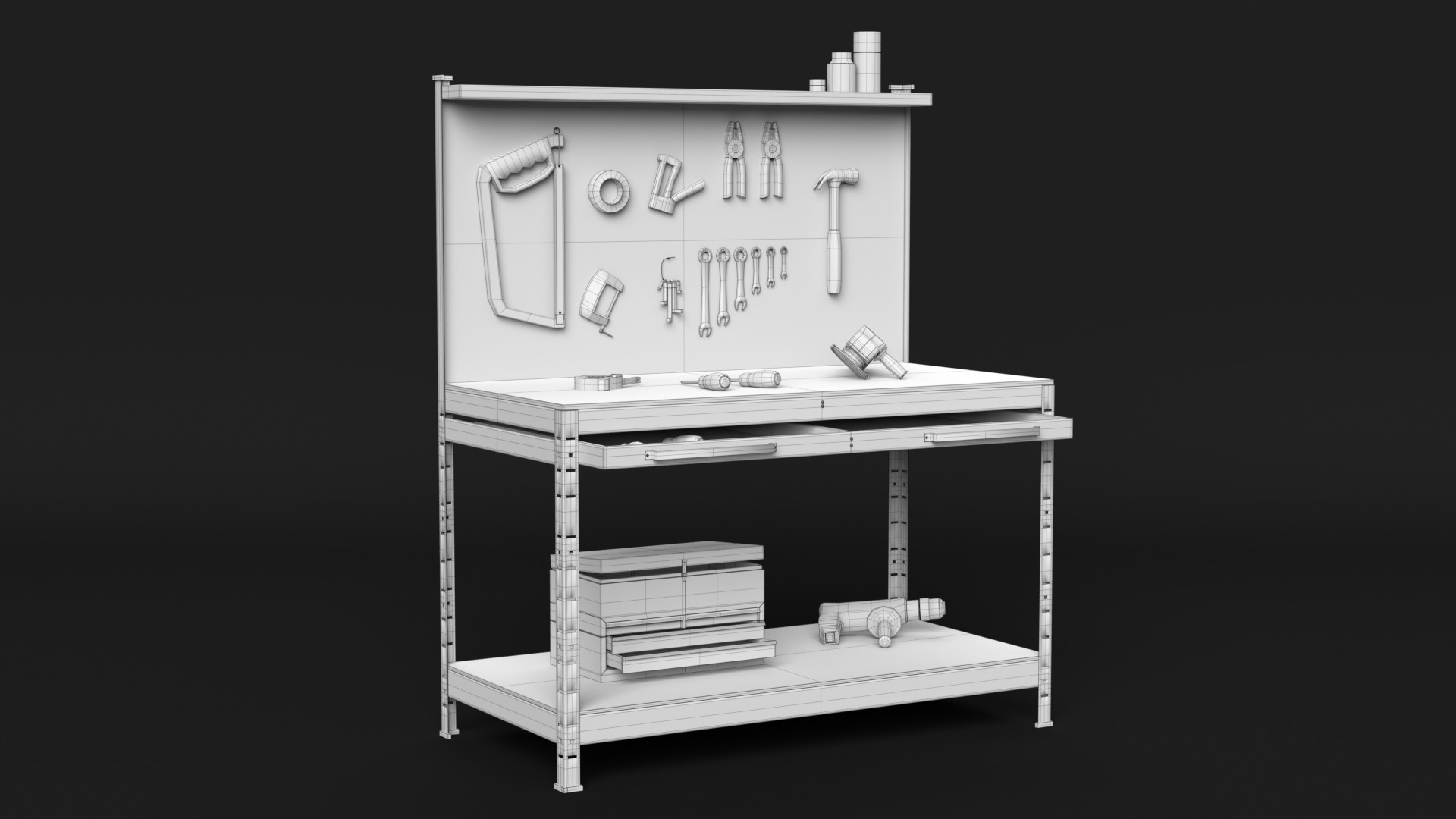 Workbench 3D model_11