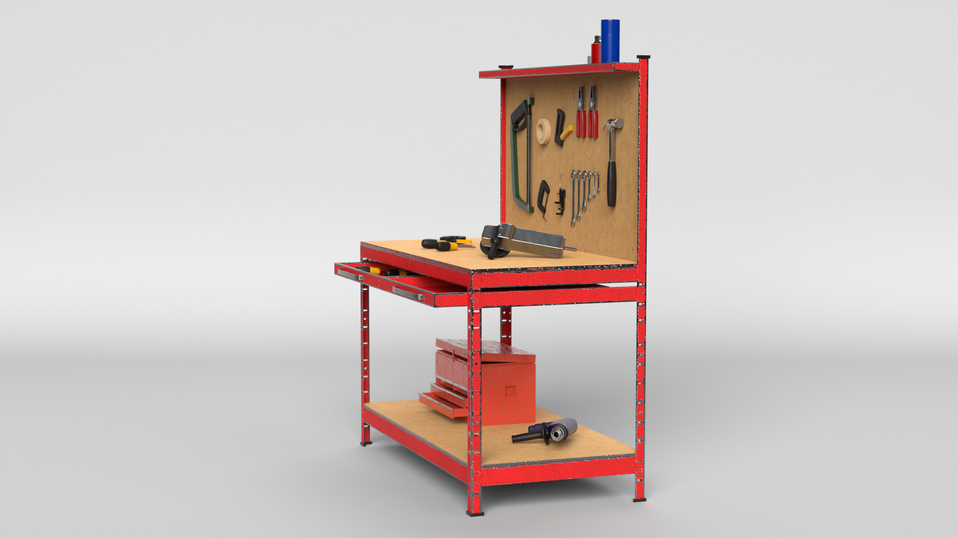 Workbench 3D model_7