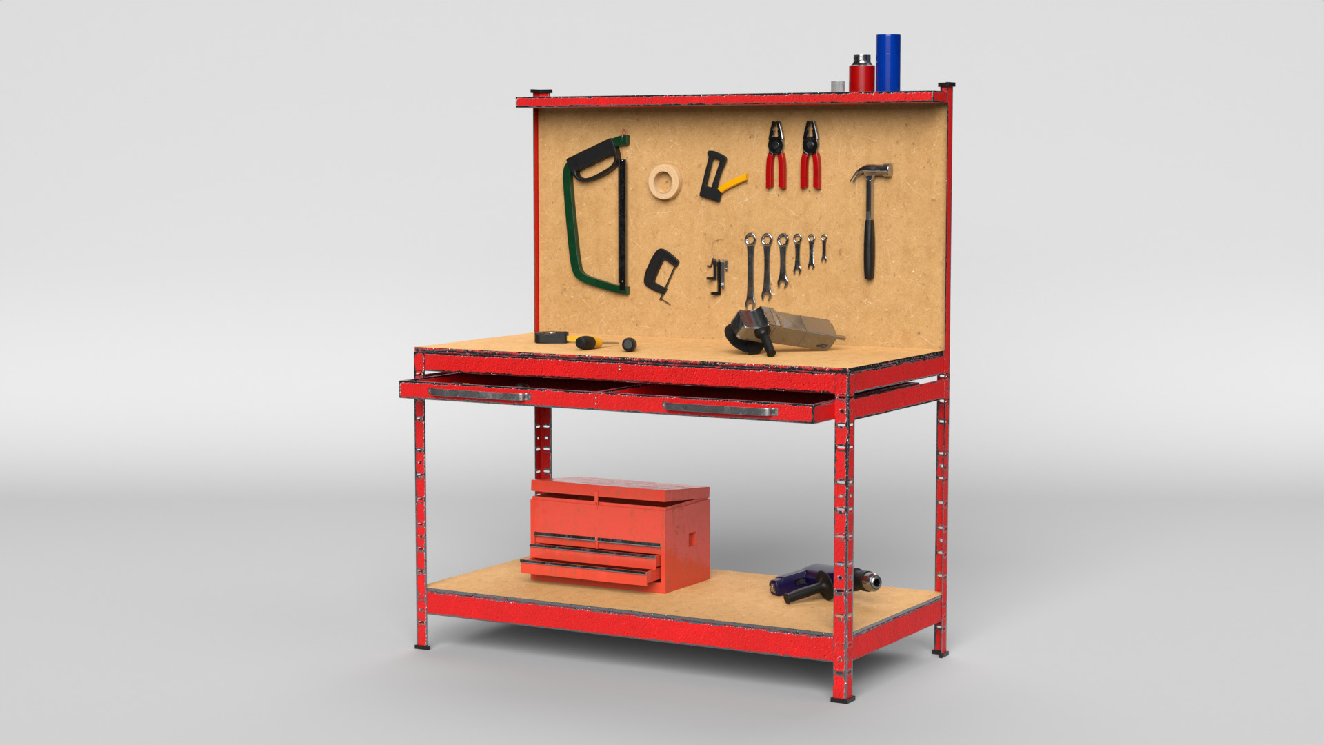 Workbench 3D model_8