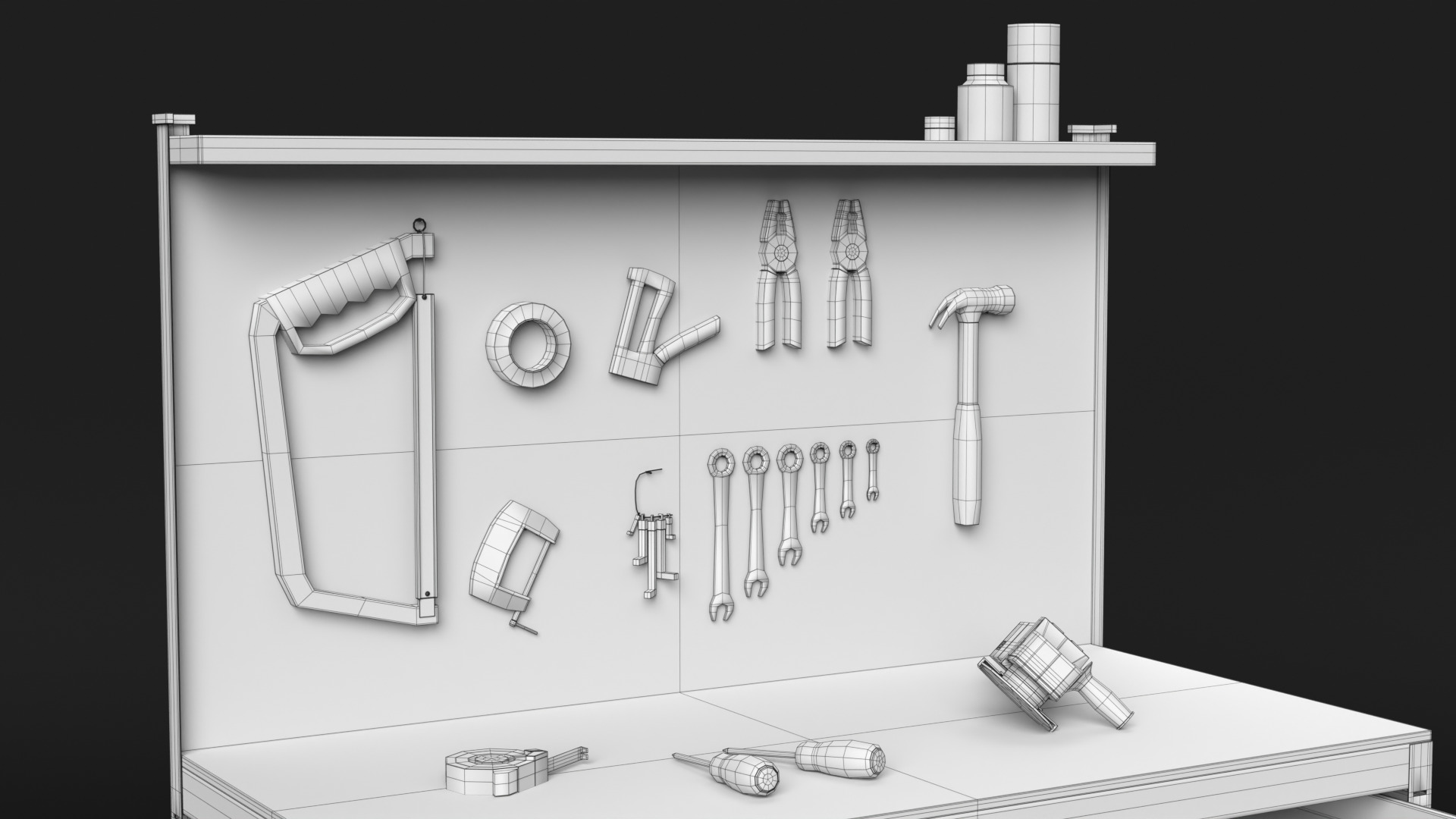 Workbench 3D model_12