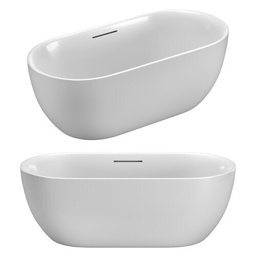 Nova 1500 Oval Freestanding Bath 3D model