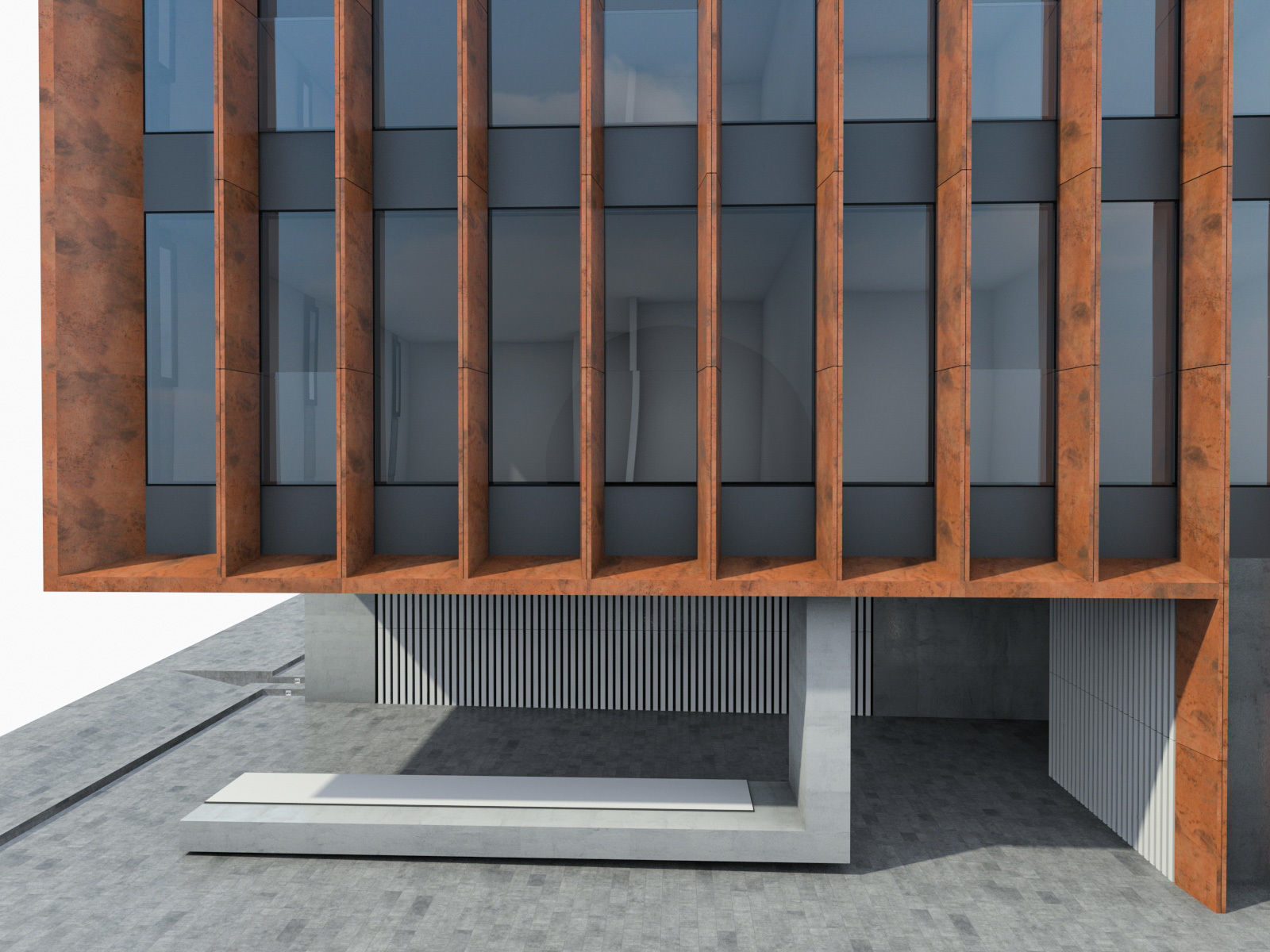 Office Buildings Collection 01 Low-poly 3D model_4