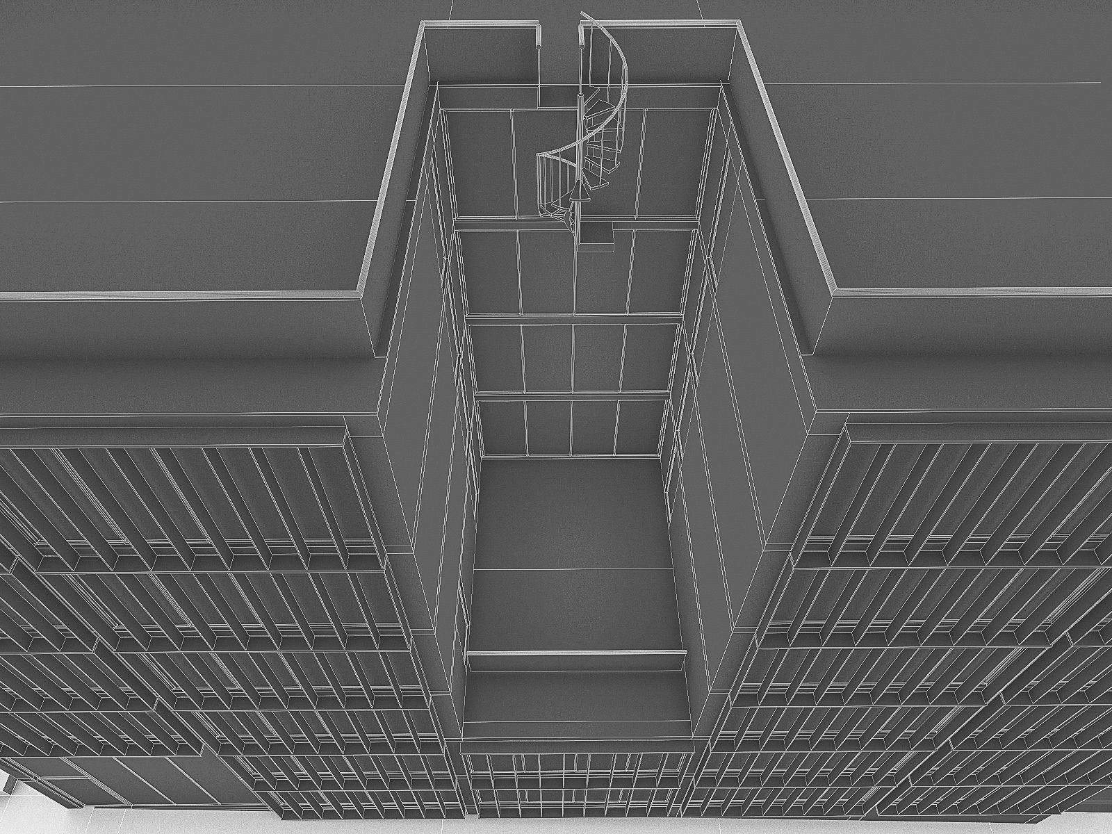 Office Buildings Collection 01 Low-poly 3D model_19