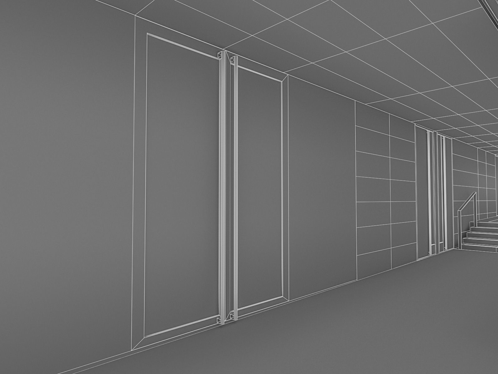 Office Buildings Collection 01 Low-poly 3D model_15