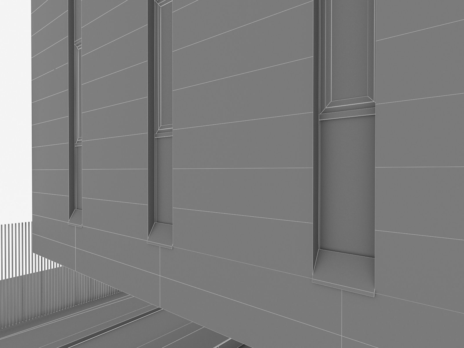 Office Buildings Collection 01 Low-poly 3D model_11