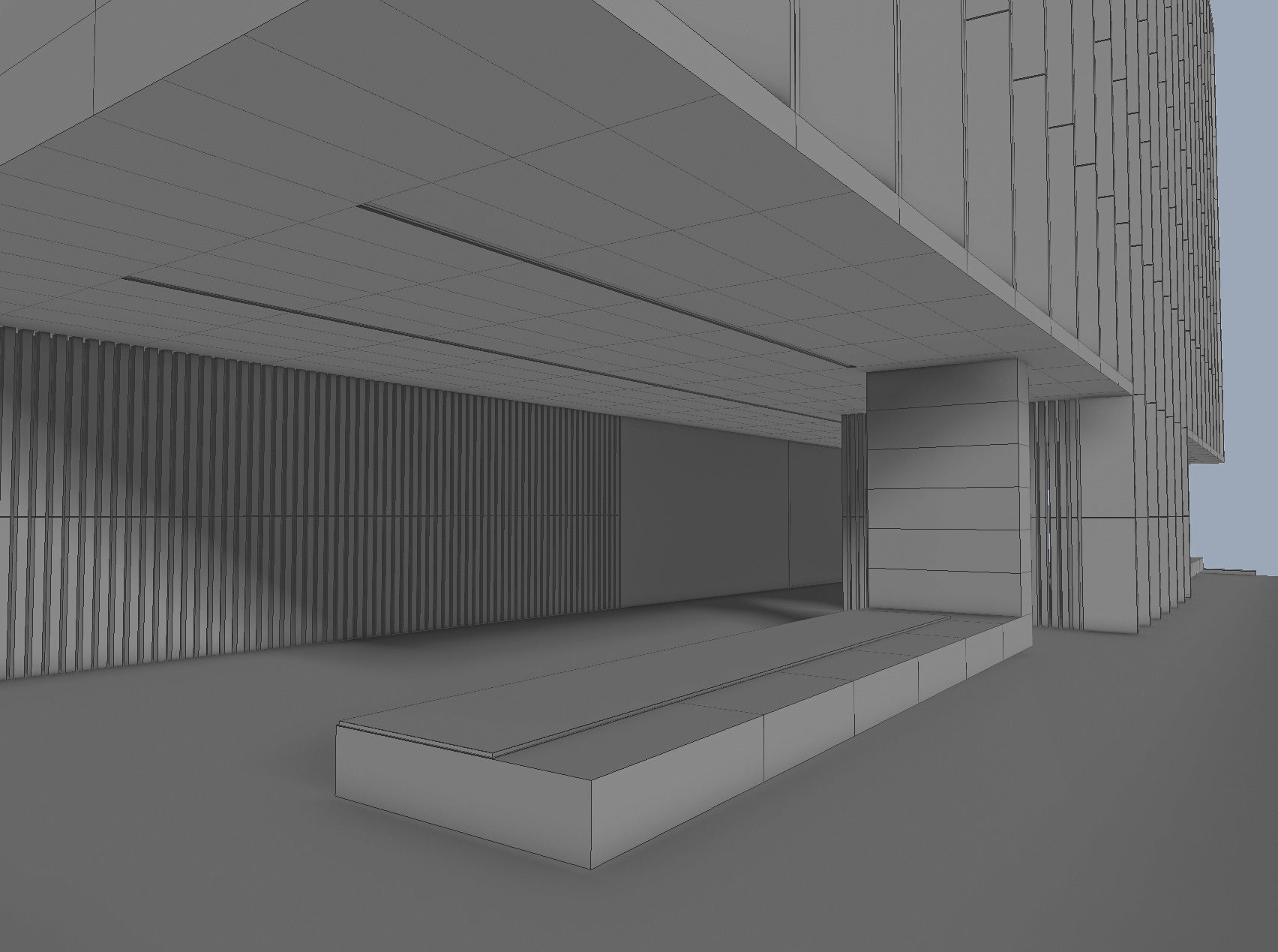 Office Buildings Collection 01 Low-poly 3D model_9