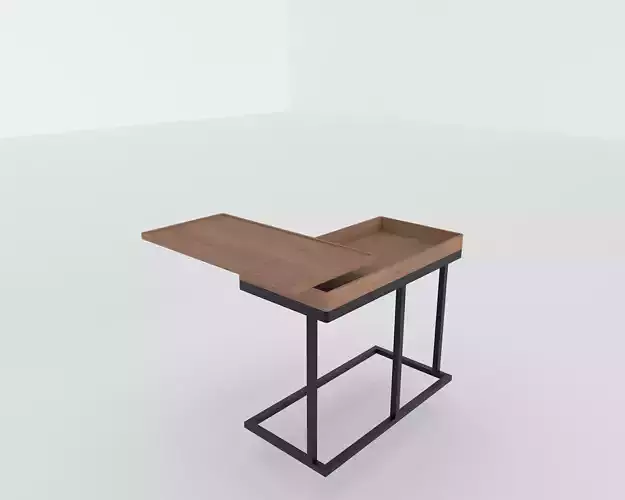 Contemporary Sliding Tray Table