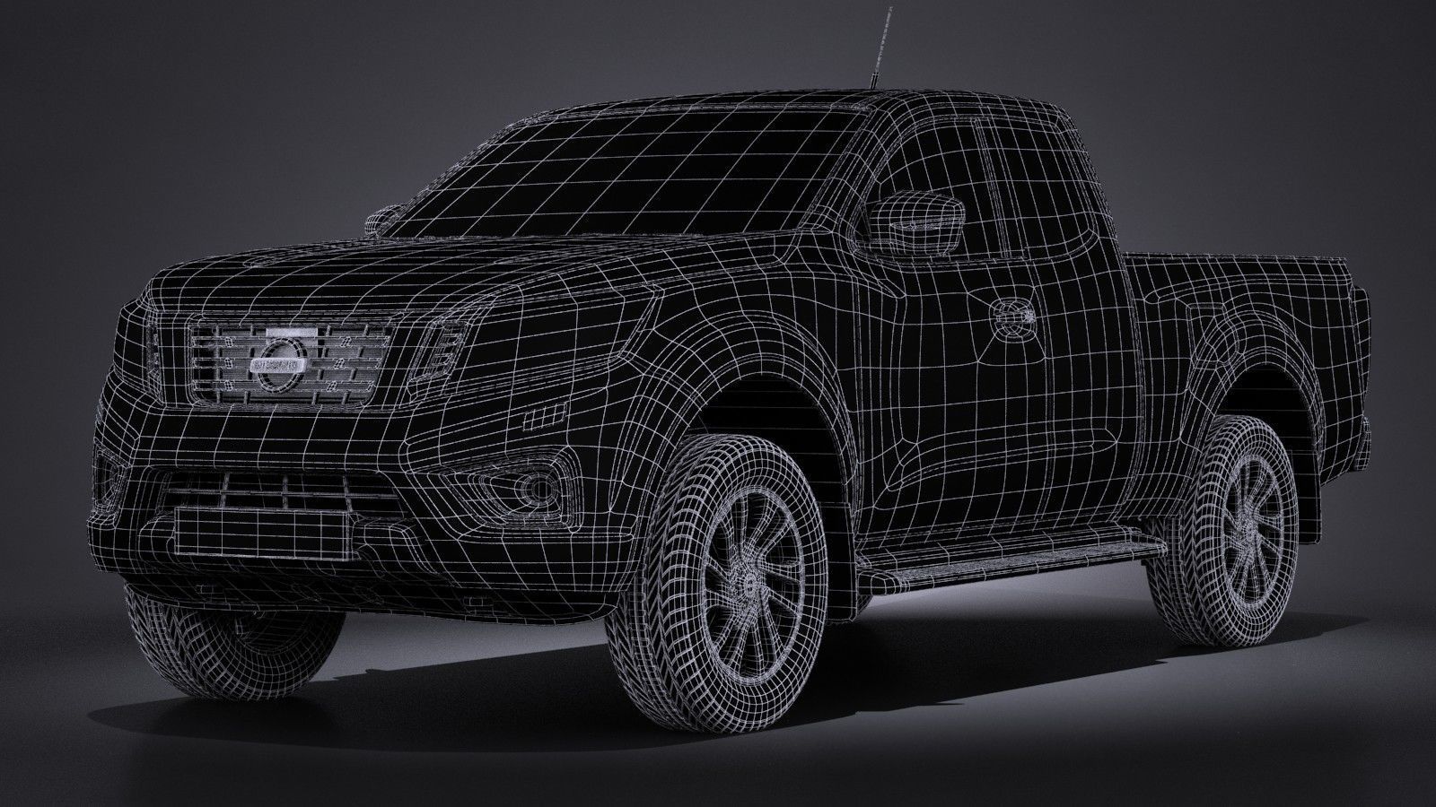 Nissan NP300 Navara 2016 3D model_14