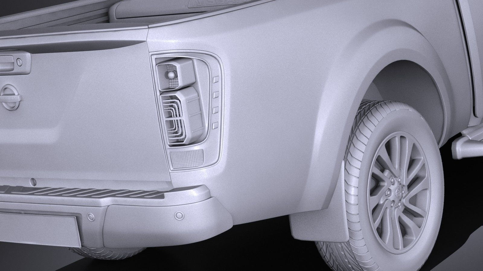 Nissan NP300 Navara 2016 3D model_10