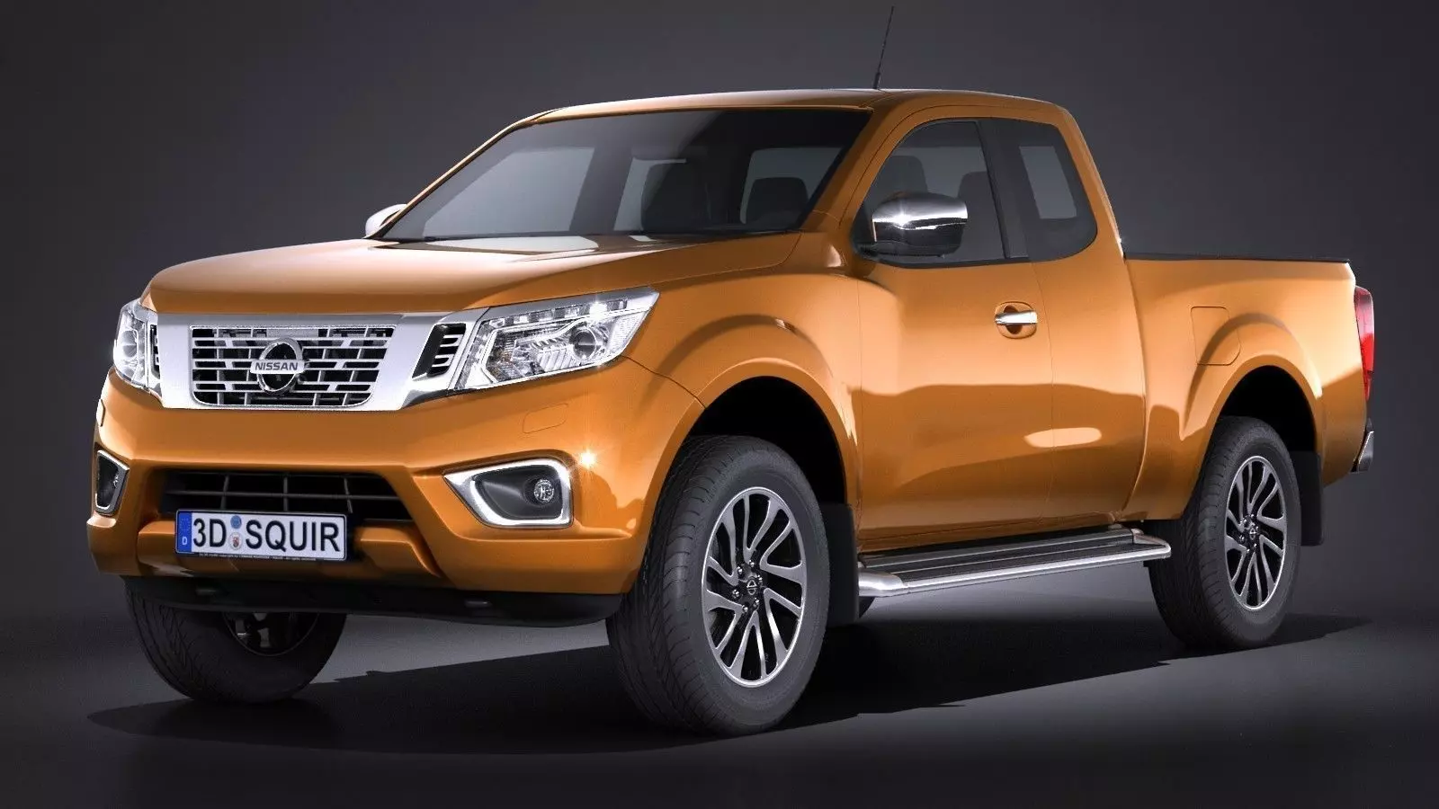 Nissan NP300 Navara 2016 3D model_0