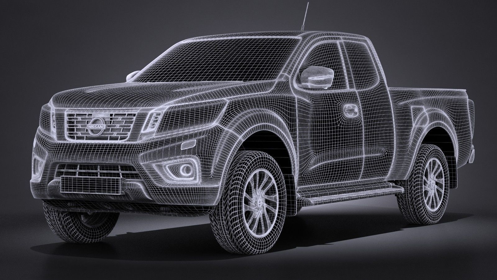 Nissan NP300 Navara 2016 3D model_12