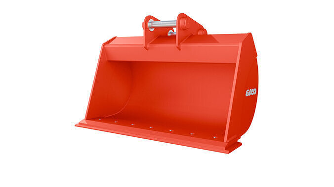ESCO Ditch Cleaning Buckets 3d Model for Hydraulic Excavators Low-poly 3D model