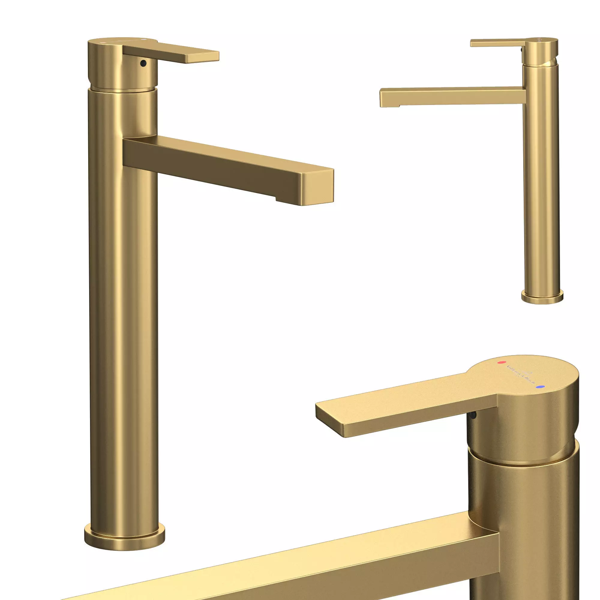 Architectura Vessel Basin Mixer 5LPM 3D model_0