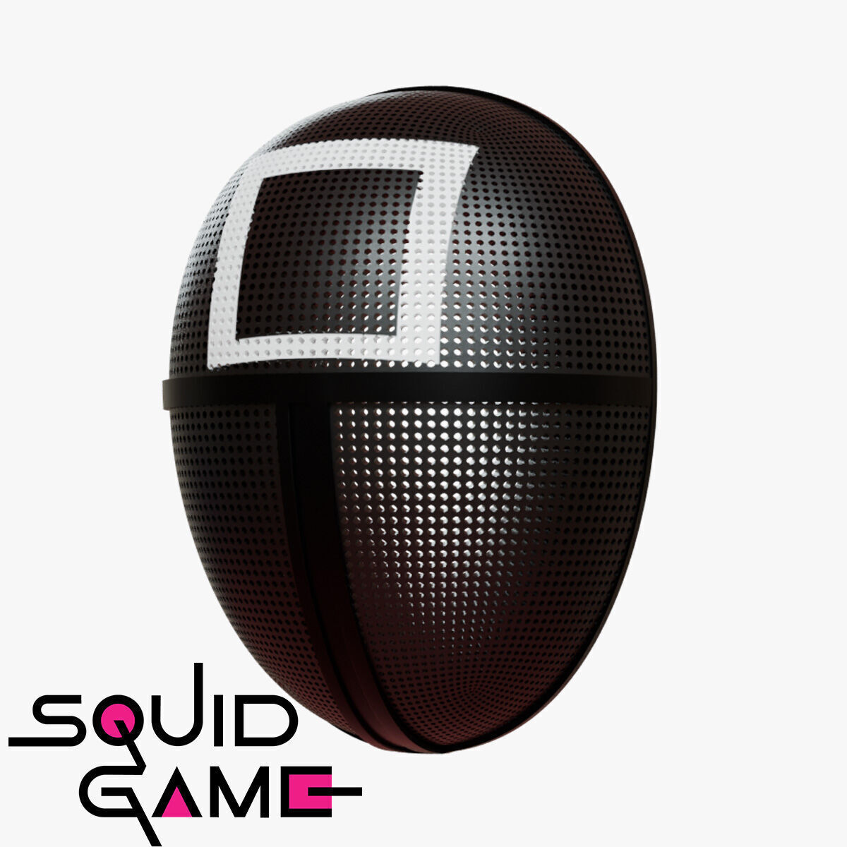 squid game mask  3D model_11
