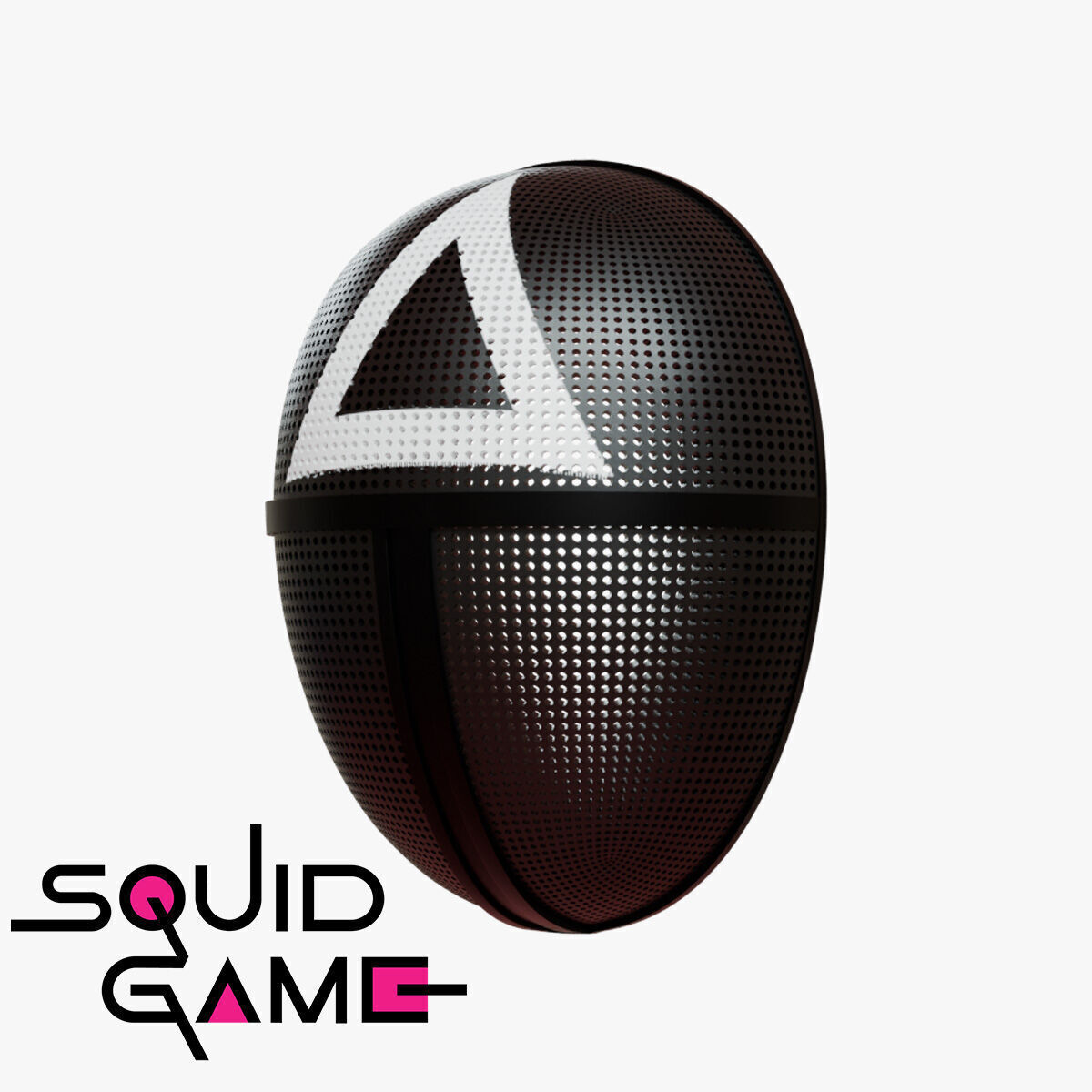 squid game mask  3D model_14