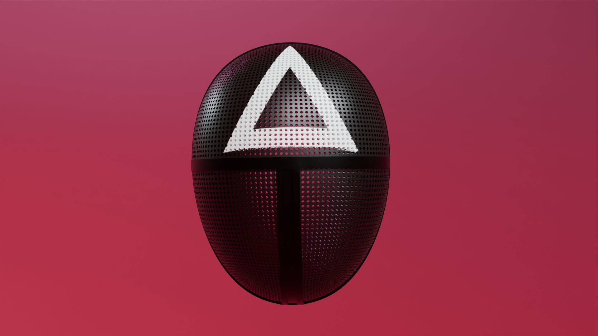 squid game mask  3D model_13