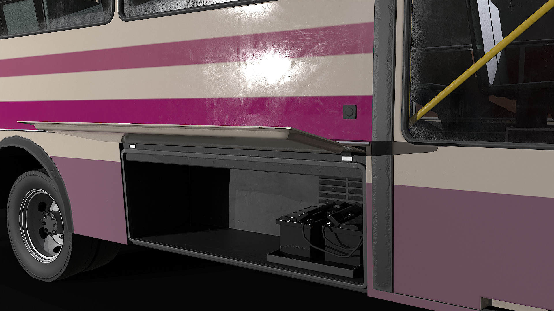 BAZ - A079 Etalon Low-poly 3D model_25