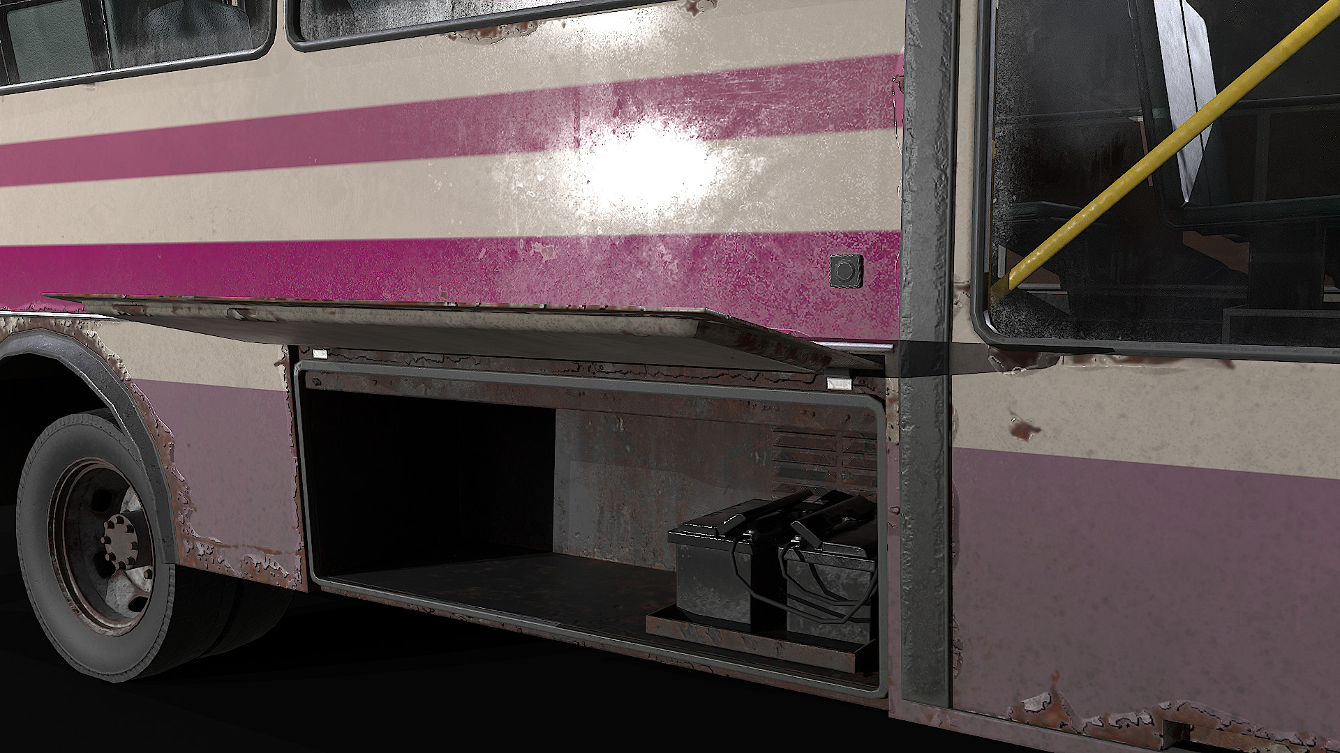 BAZ - A079 Etalon Low-poly 3D model_10