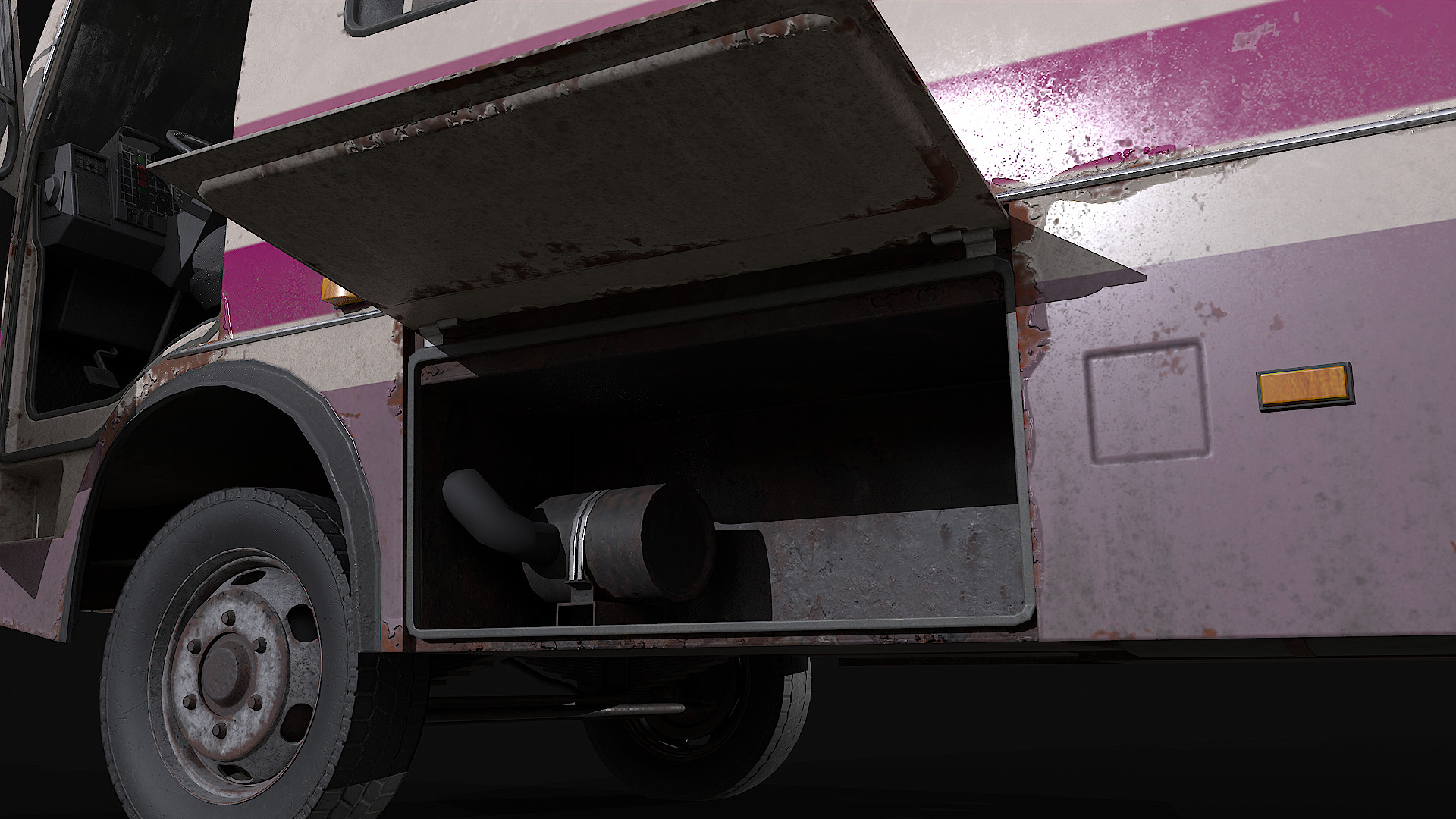 BAZ - A079 Etalon Low-poly 3D model_9