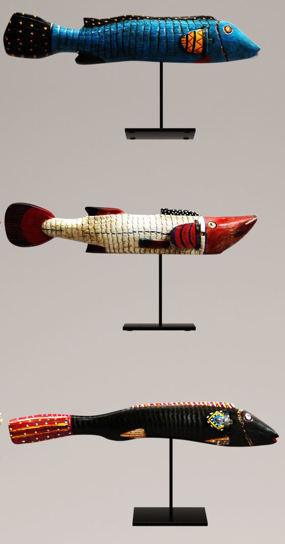 Figurines collection mixfurniture 3D model_1