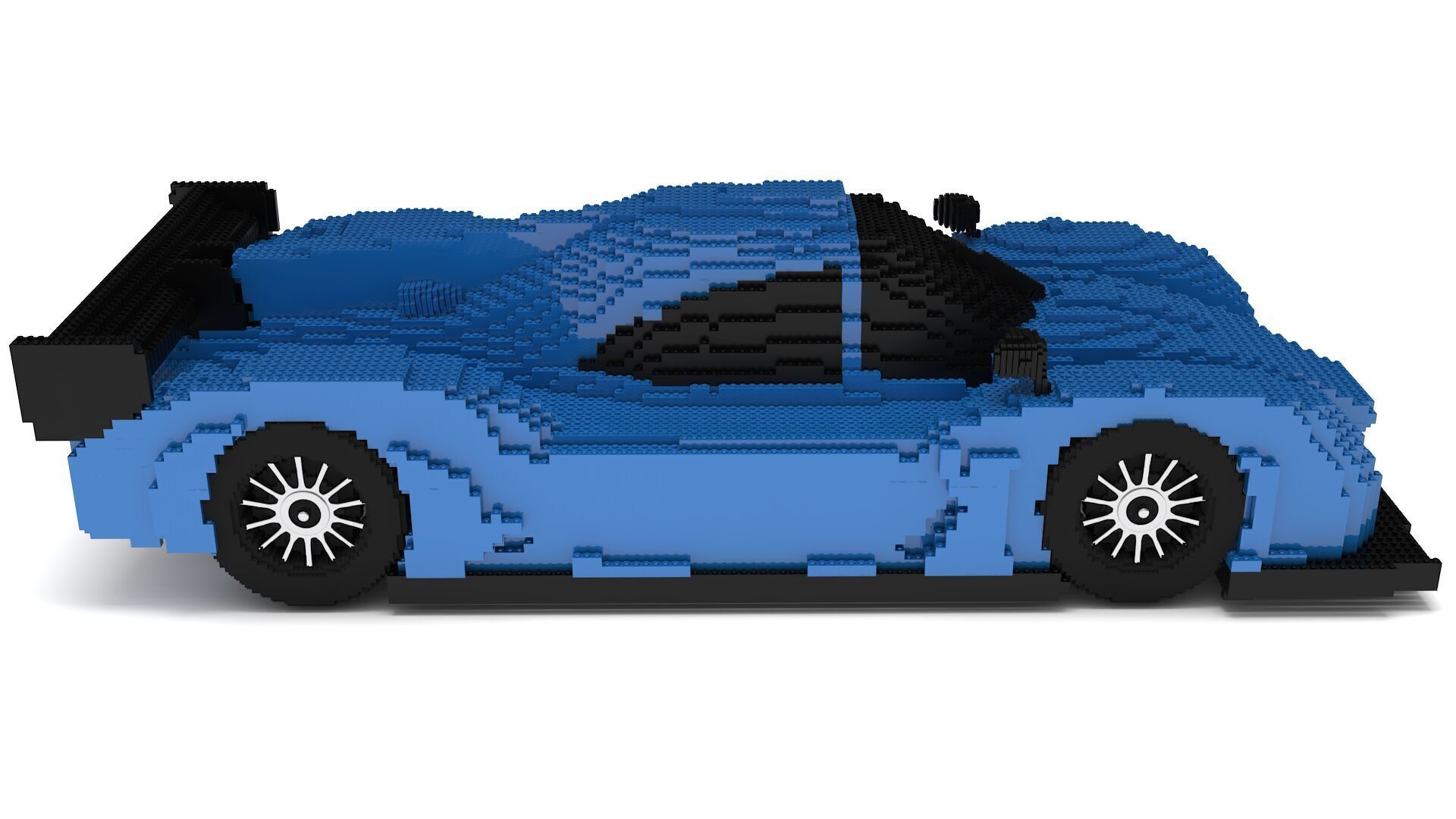 Lego Nova 02 Racing Car 3D model_3