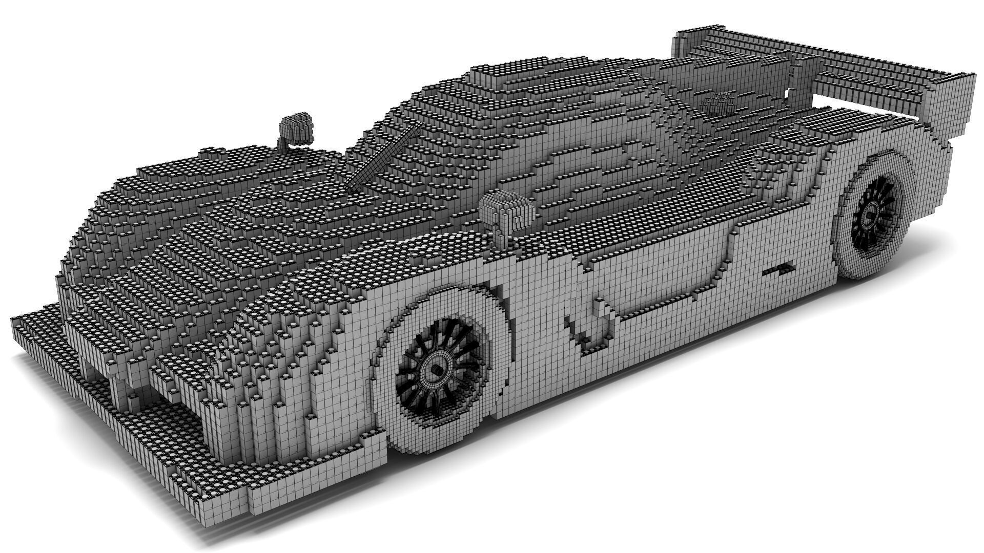 Lego Nova 02 Racing Car 3D model_7