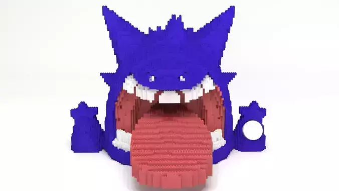 Voxel Art Cartoon Charger